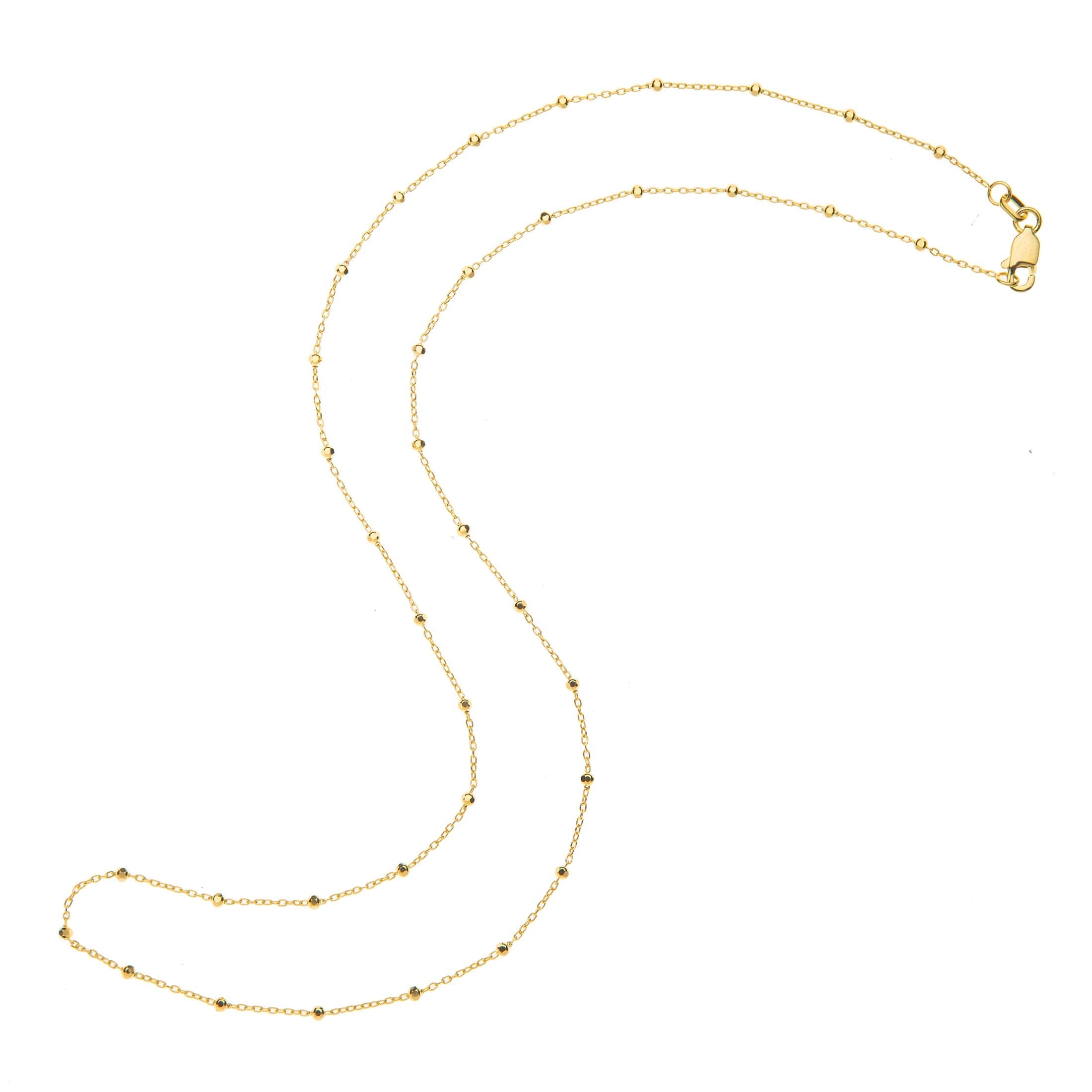 Delicate 14k Satellite Chain