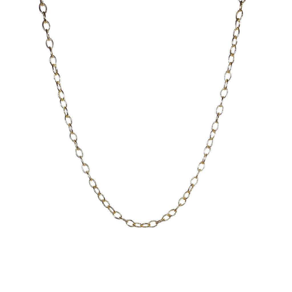 Mini Twist 32 inch Link Gold Filled Chain