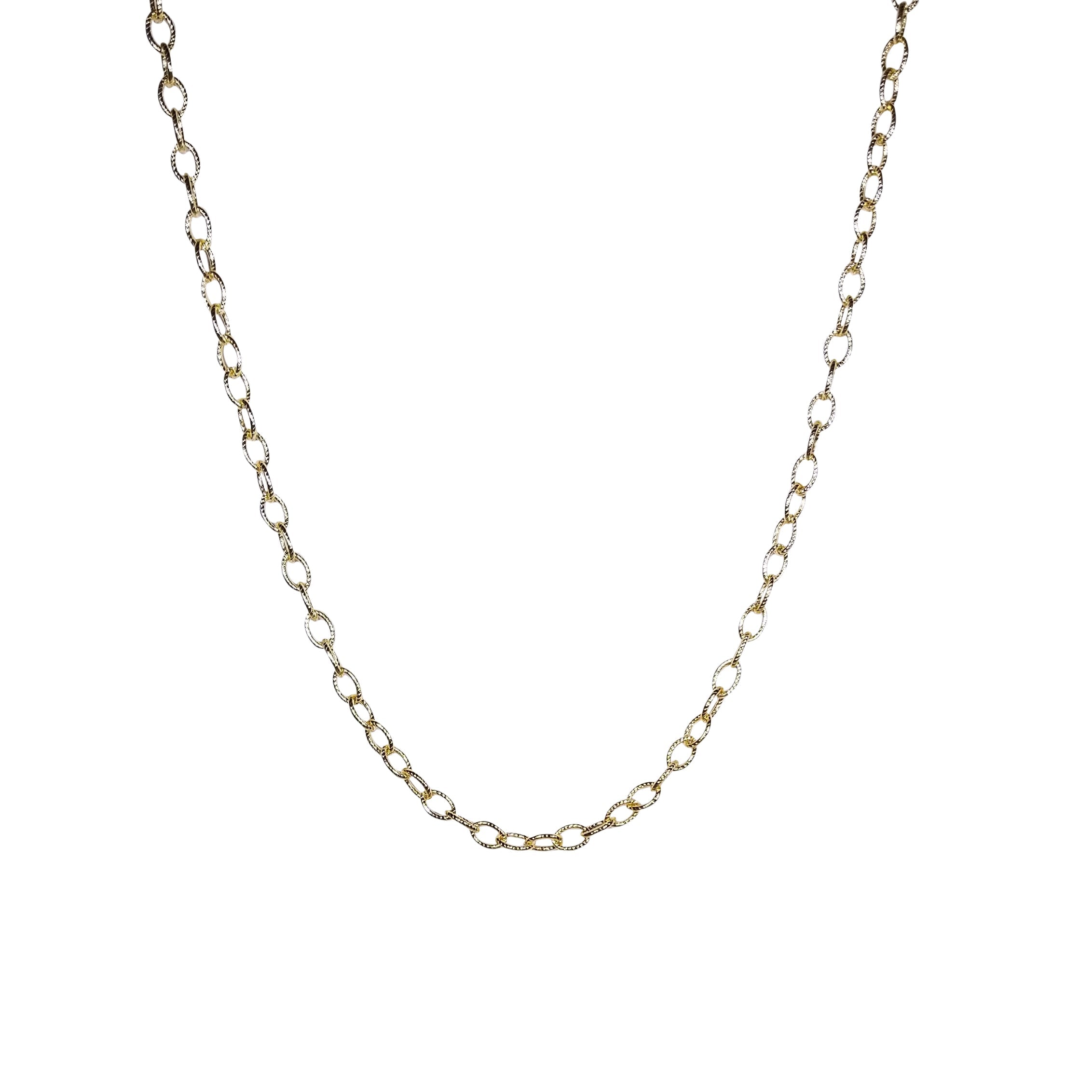Mini Twist 32 inch Link Gold Filled Chain