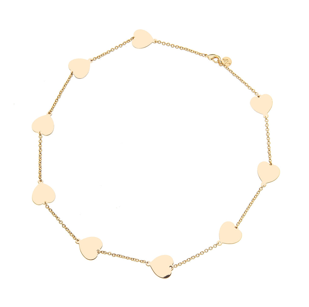 LOVE Pieces of My Heart Chain Necklace