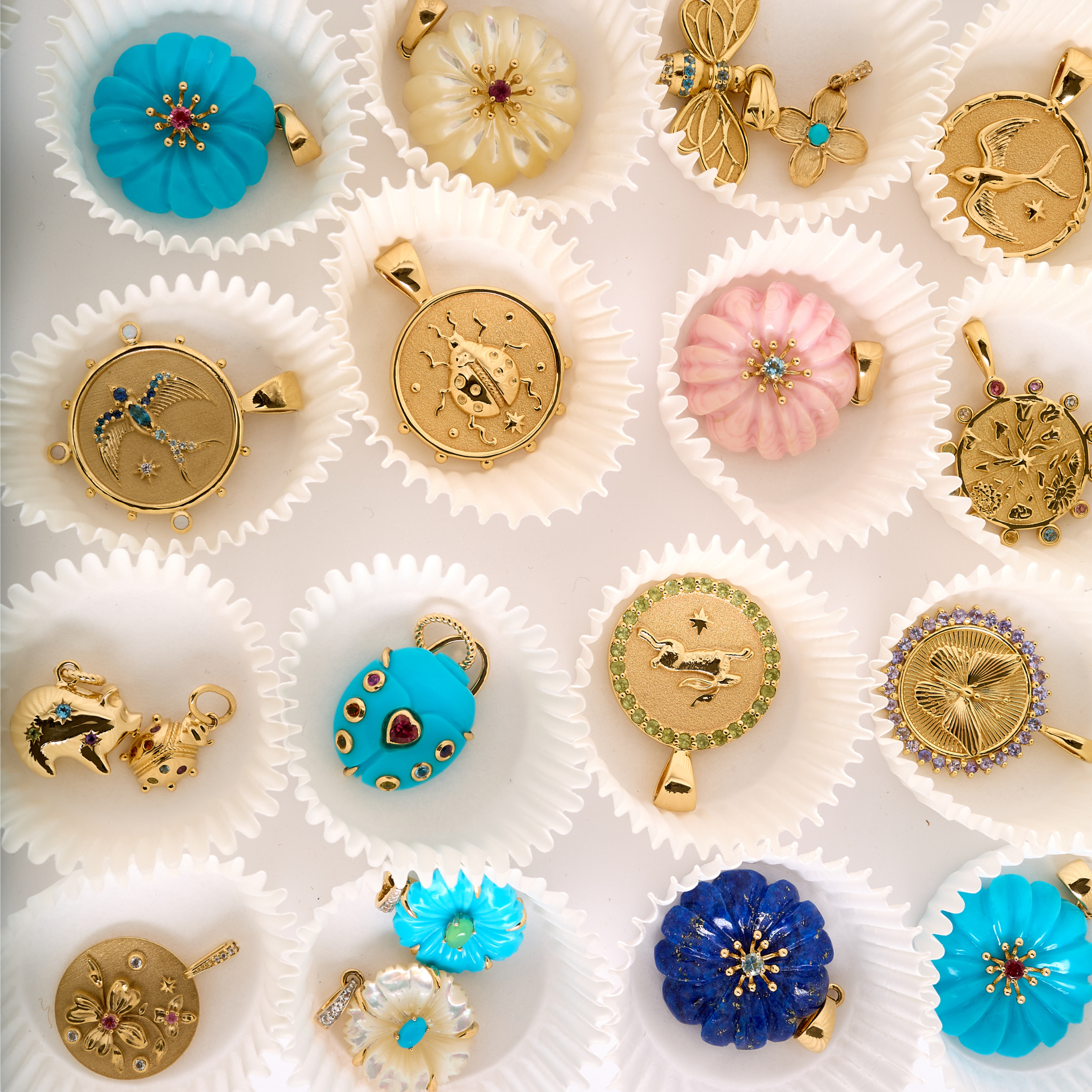 LUCK Be a Ladybug in Solid Gold