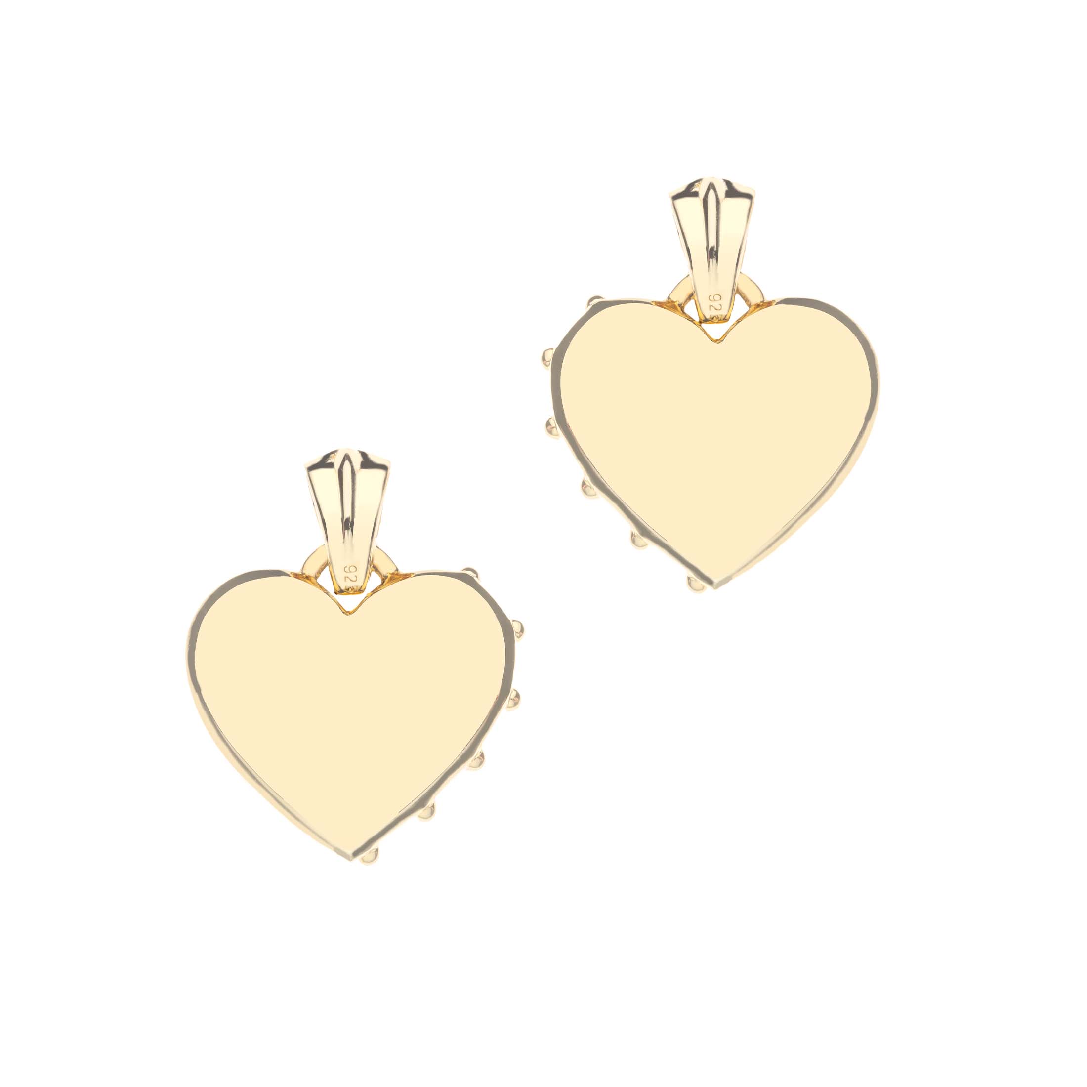 LOVE Half of My Heart Set of Two Pendants