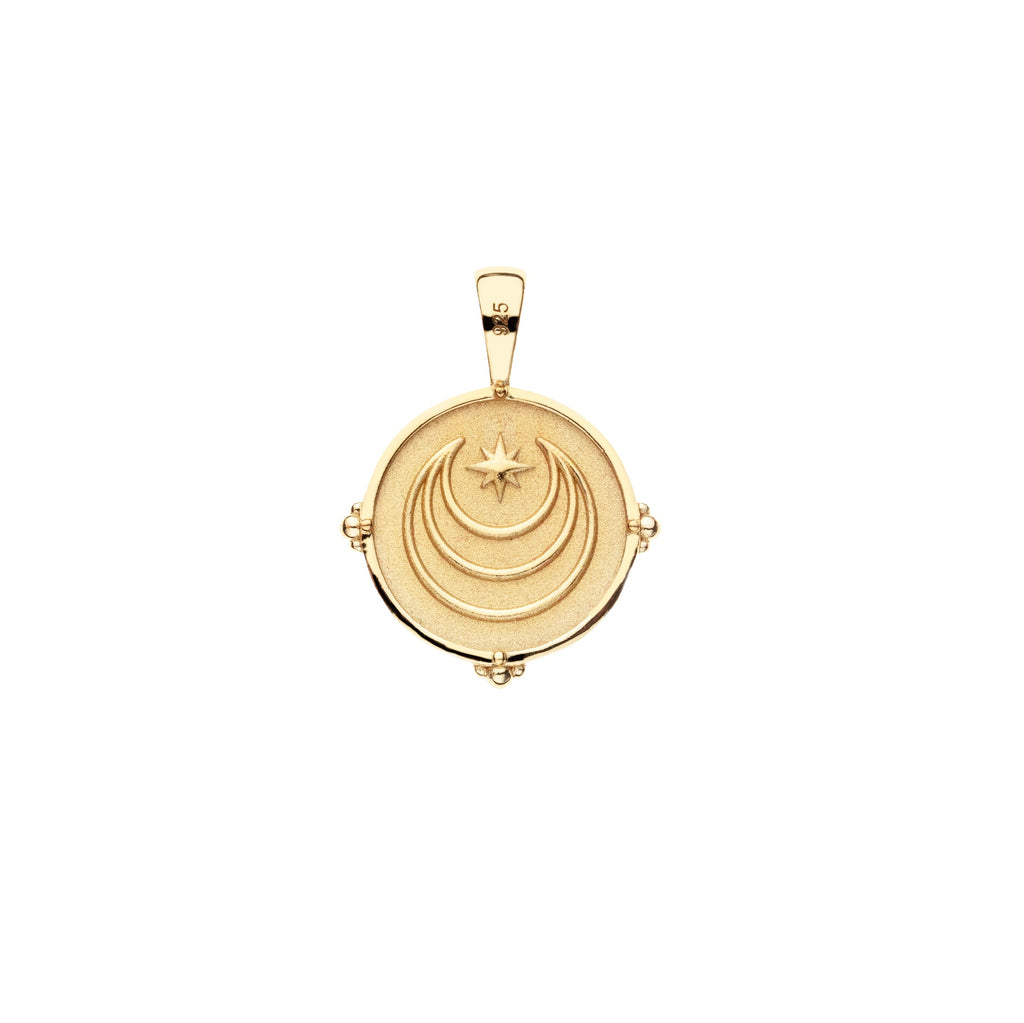 Personalized Petite Coin Pendant
