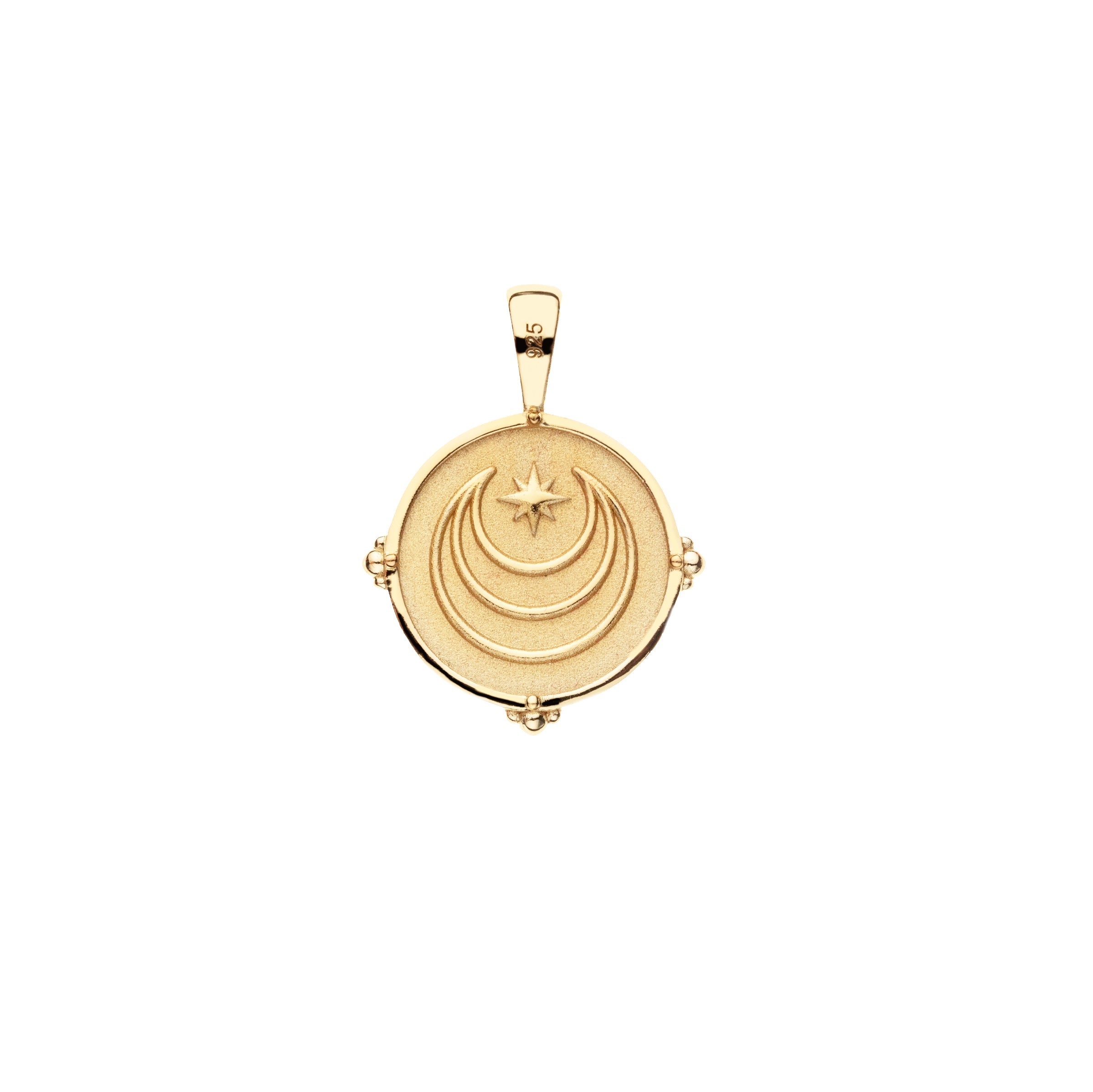Personalized Petite Coin Pendant