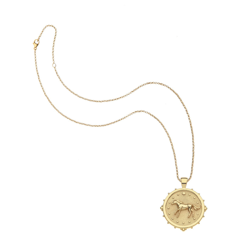 COURAGE Horse JW Original Pendant Coin