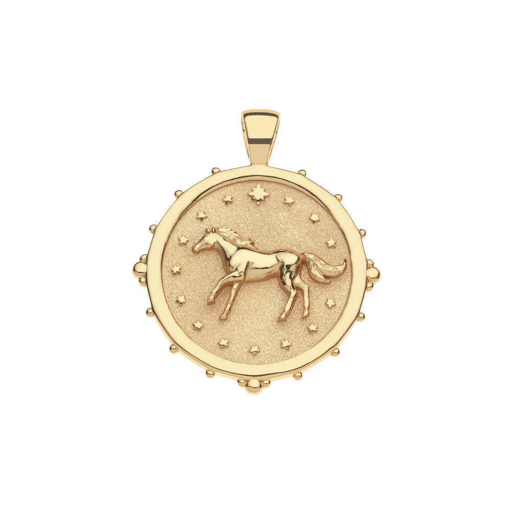 COURAGE Horse JW Original Pendant Coin