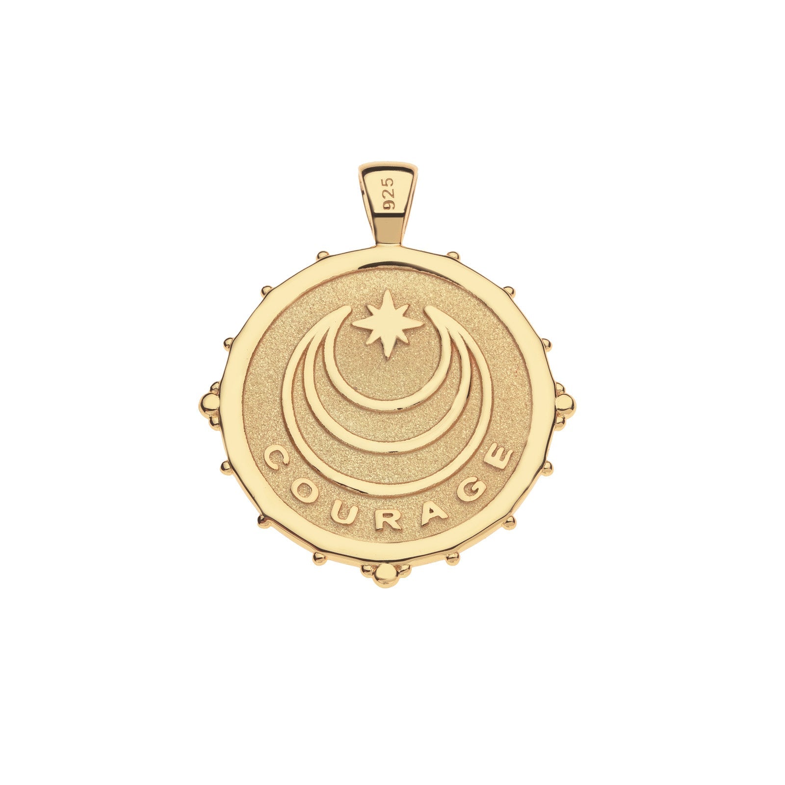 COURAGE Horse JW Original Pendant Coin