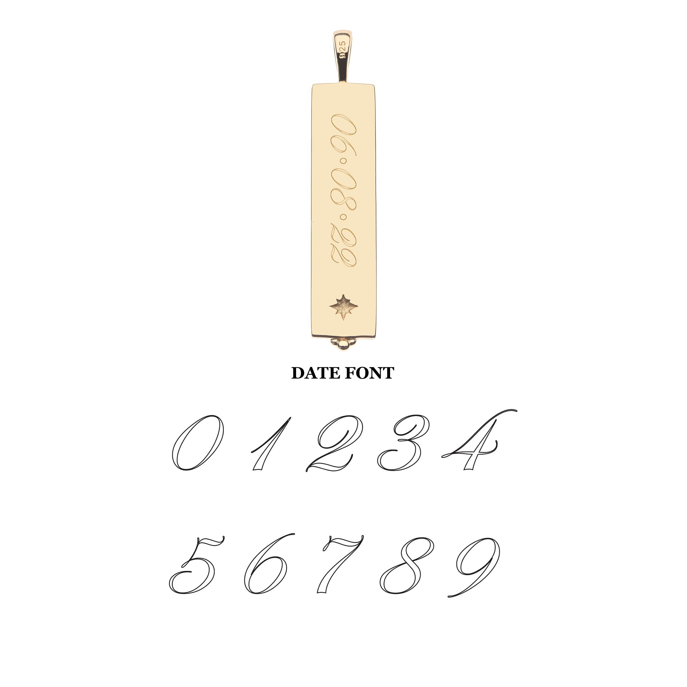 FOREVER Eclipse Dogtag Pendant in Turquoise