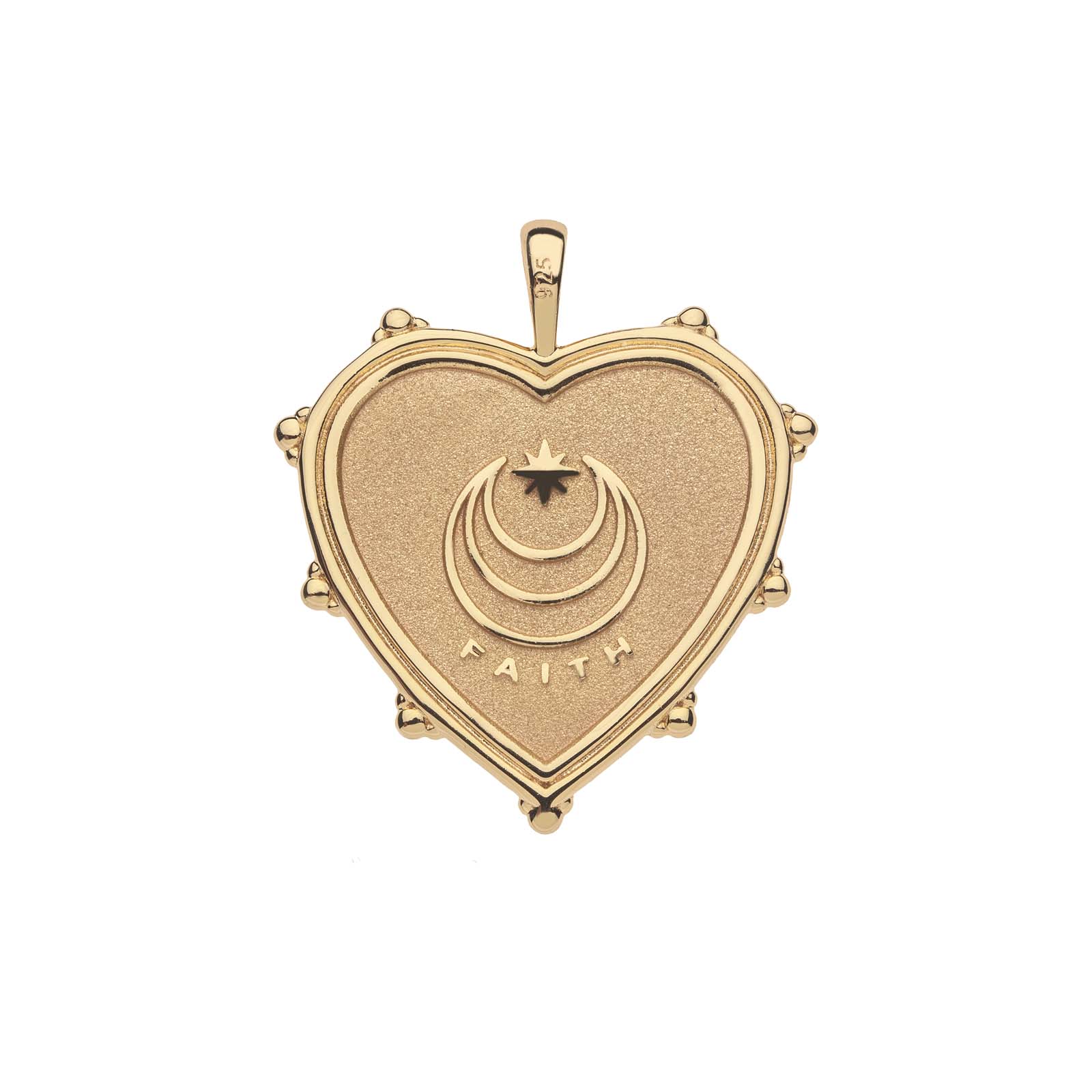 FAITH JW Heart Pendant