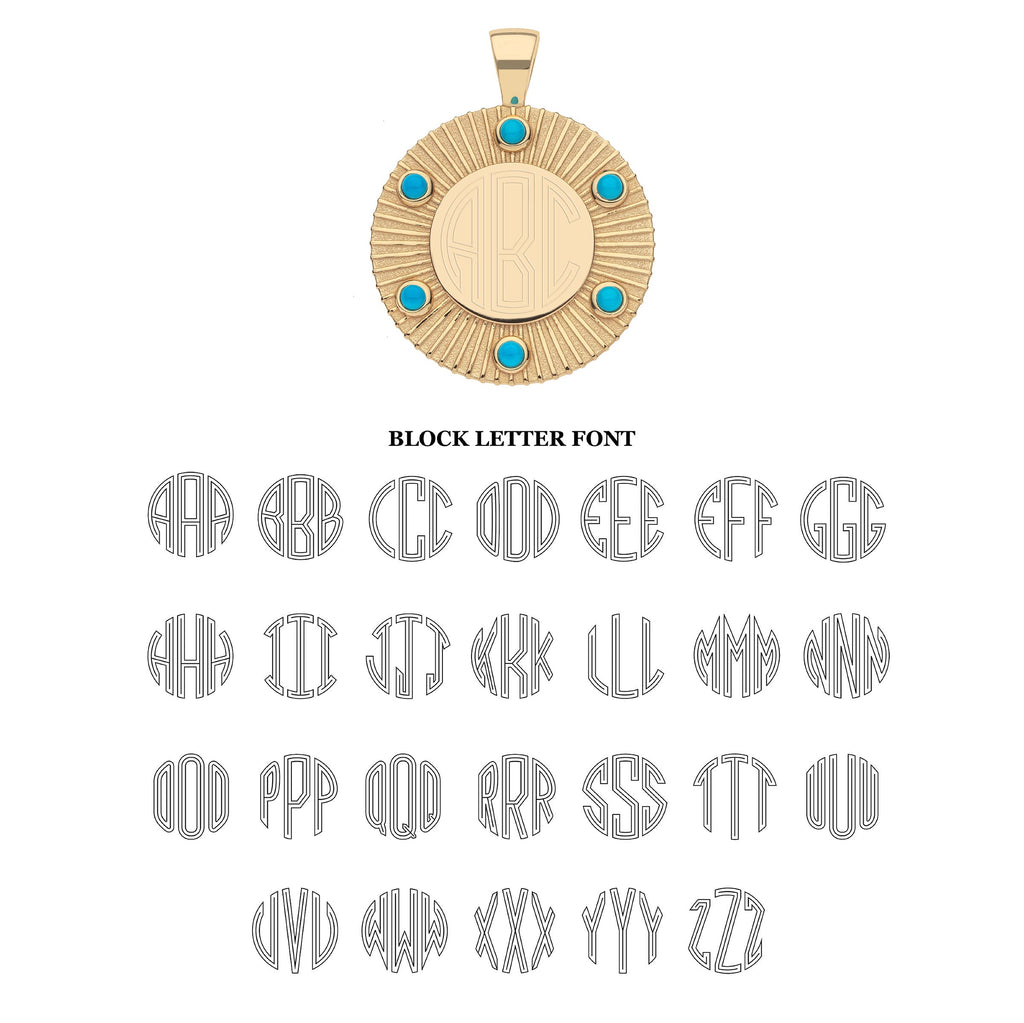 FOREVER Around The Sun Engravable Pendant