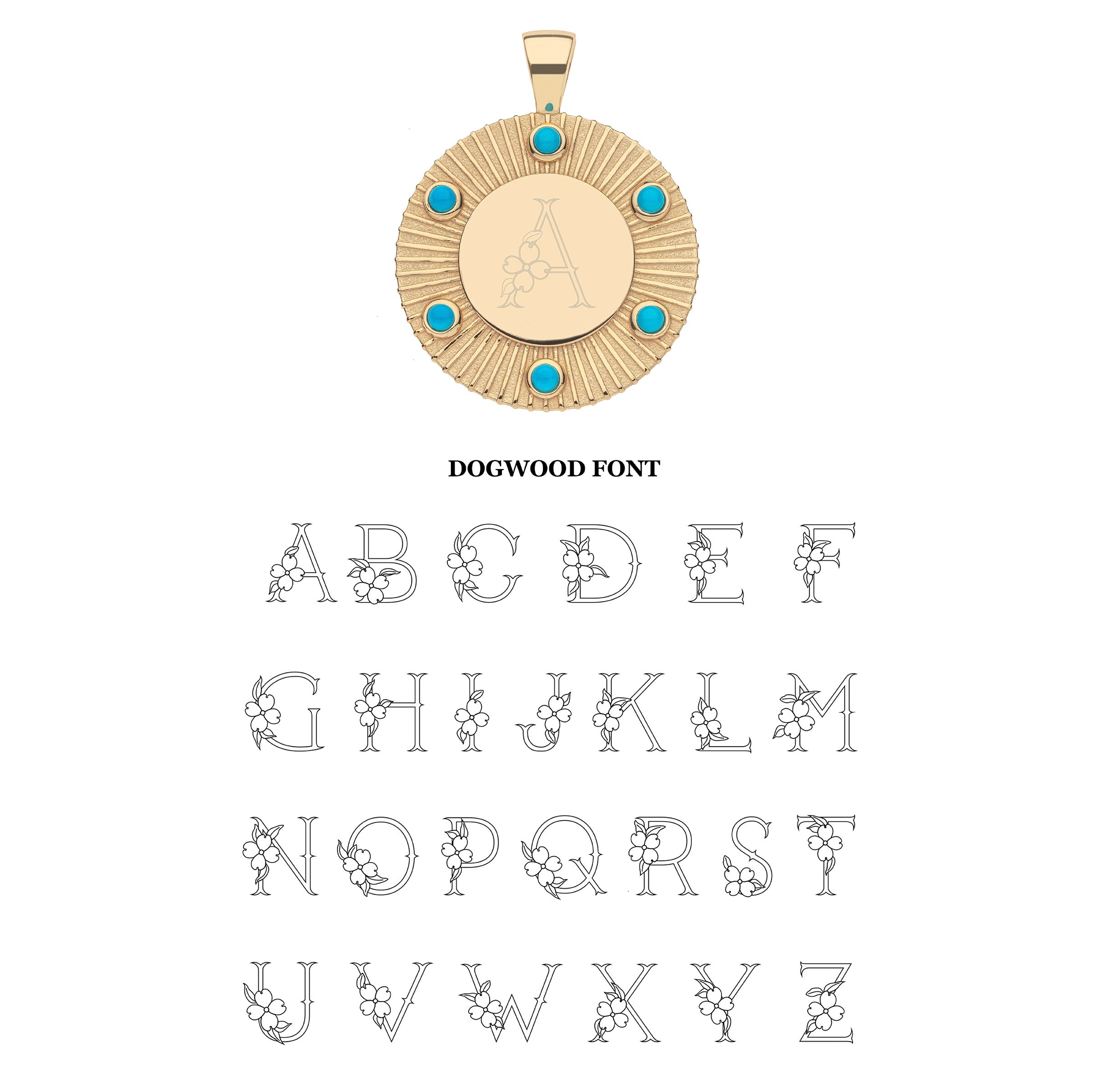 FOREVER Around The Sun Engravable Pendant