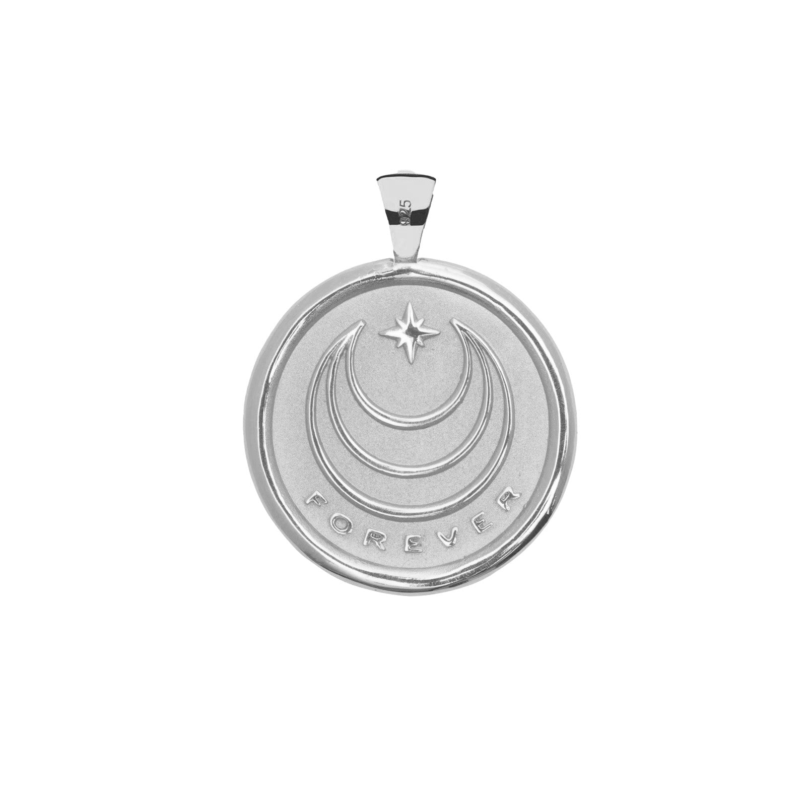 FOREVER JW Original Pendant Coin in Silver