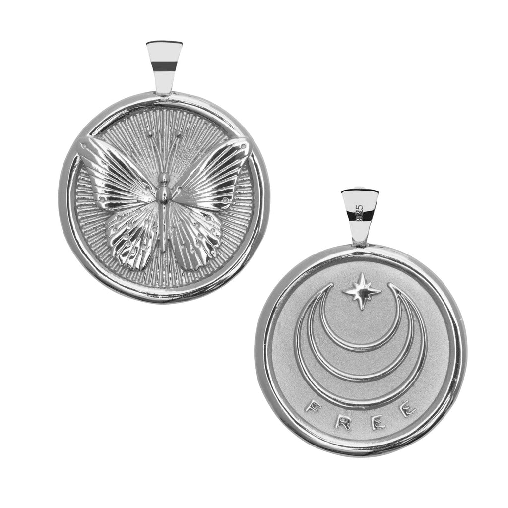 FREE JW Original Pendant Coin in Silver