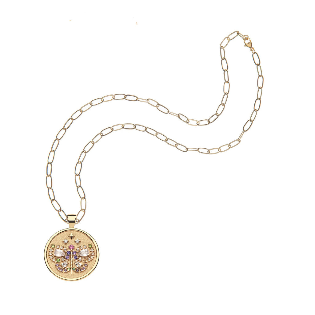 FREE Stone Butterfly Pendant Coin