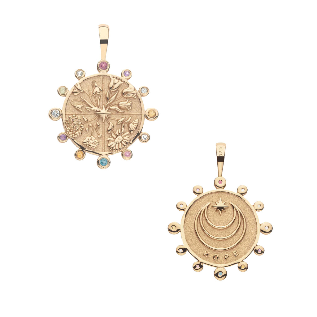 HOPE Petite Embellished Coin