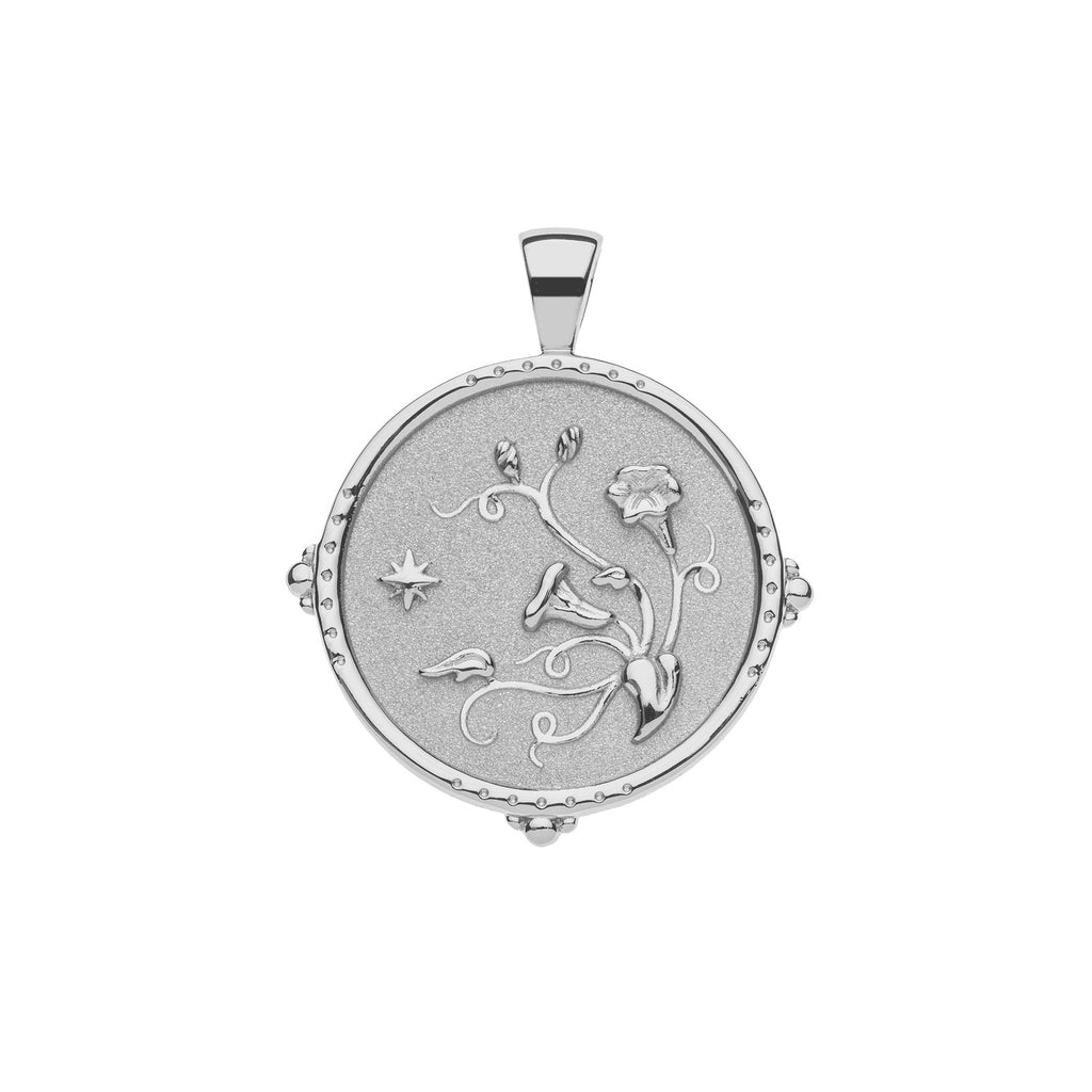 GRACE JW Original Pendant Coin in Silver
