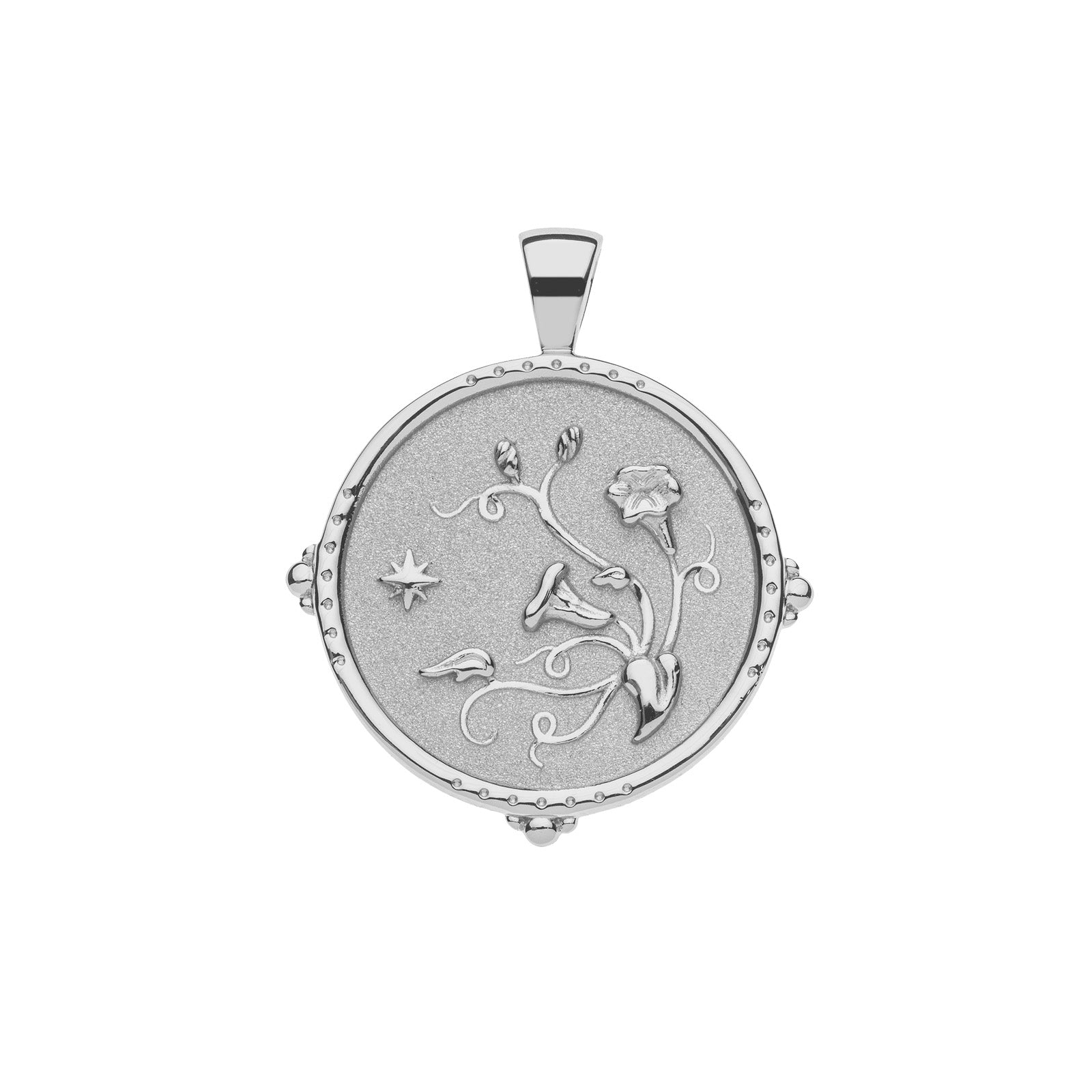 GRACE JW Original Pendant Coin in Silver