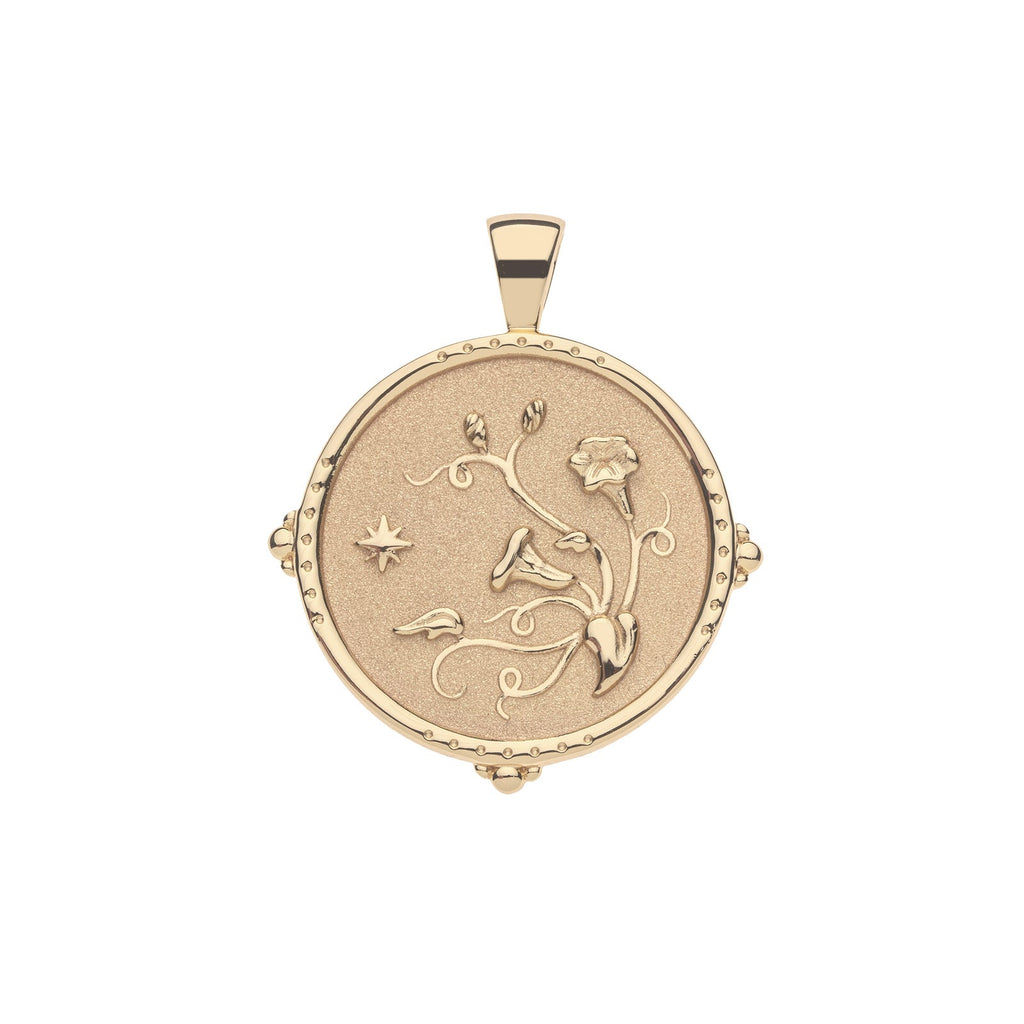 GRACE JW Original Coin Pendant in Solid Gold