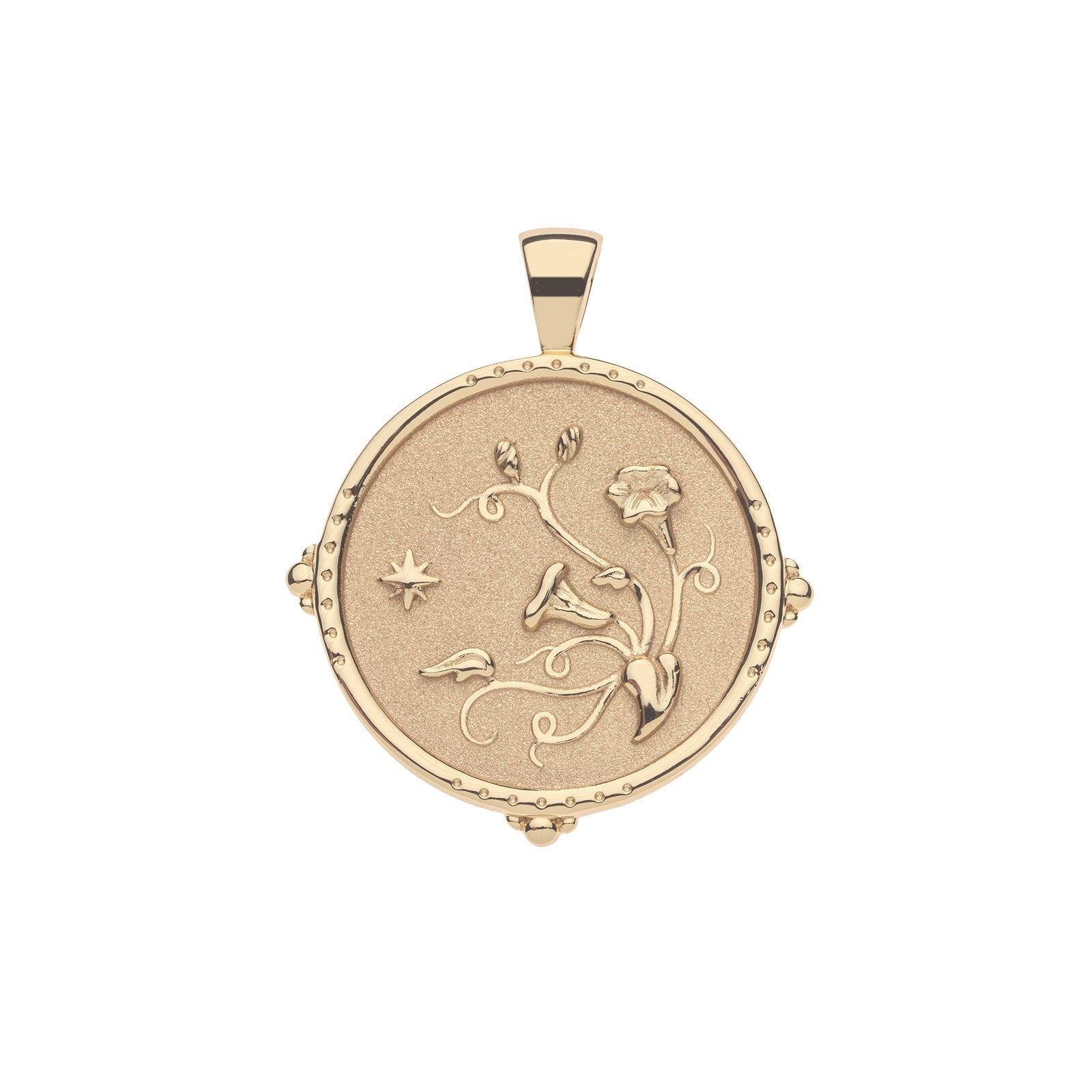 GRACE JW Original Coin Pendant in Solid Gold