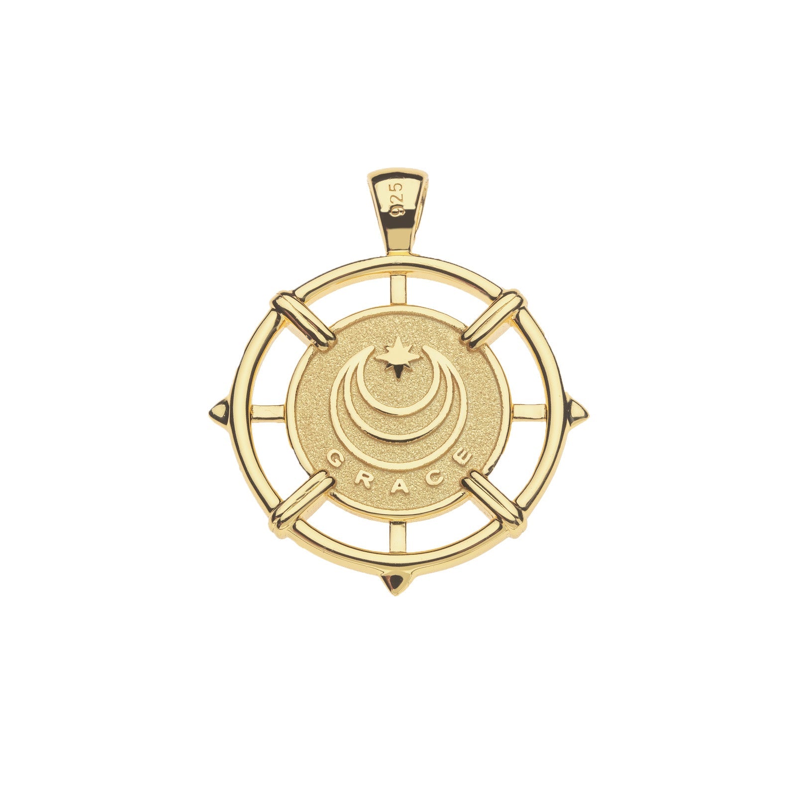 GRACE Owl JW Original Pendant Coin