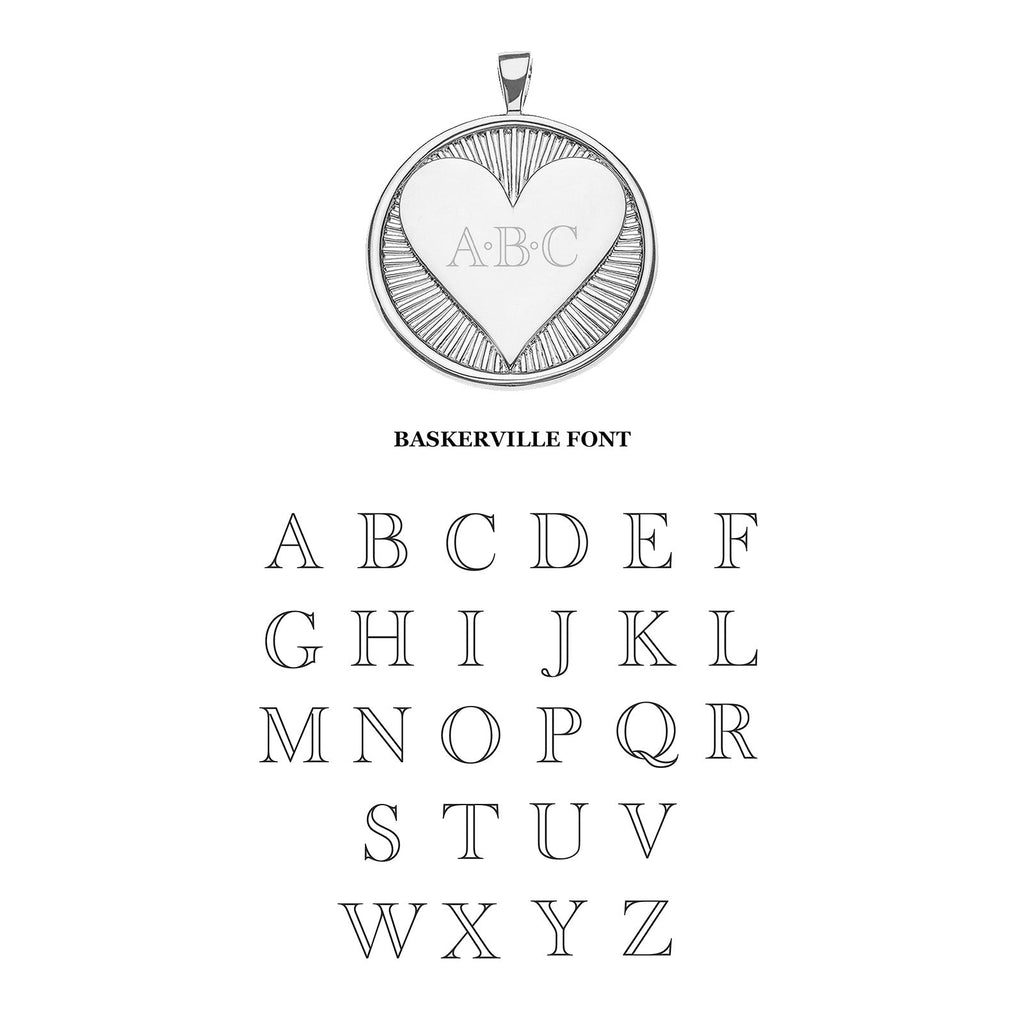 LOVE Hearts Find Me Pendant in Silver