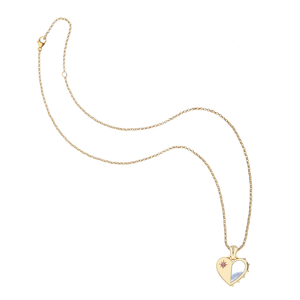 LOVE Half of My Heart Set of Two Pendants