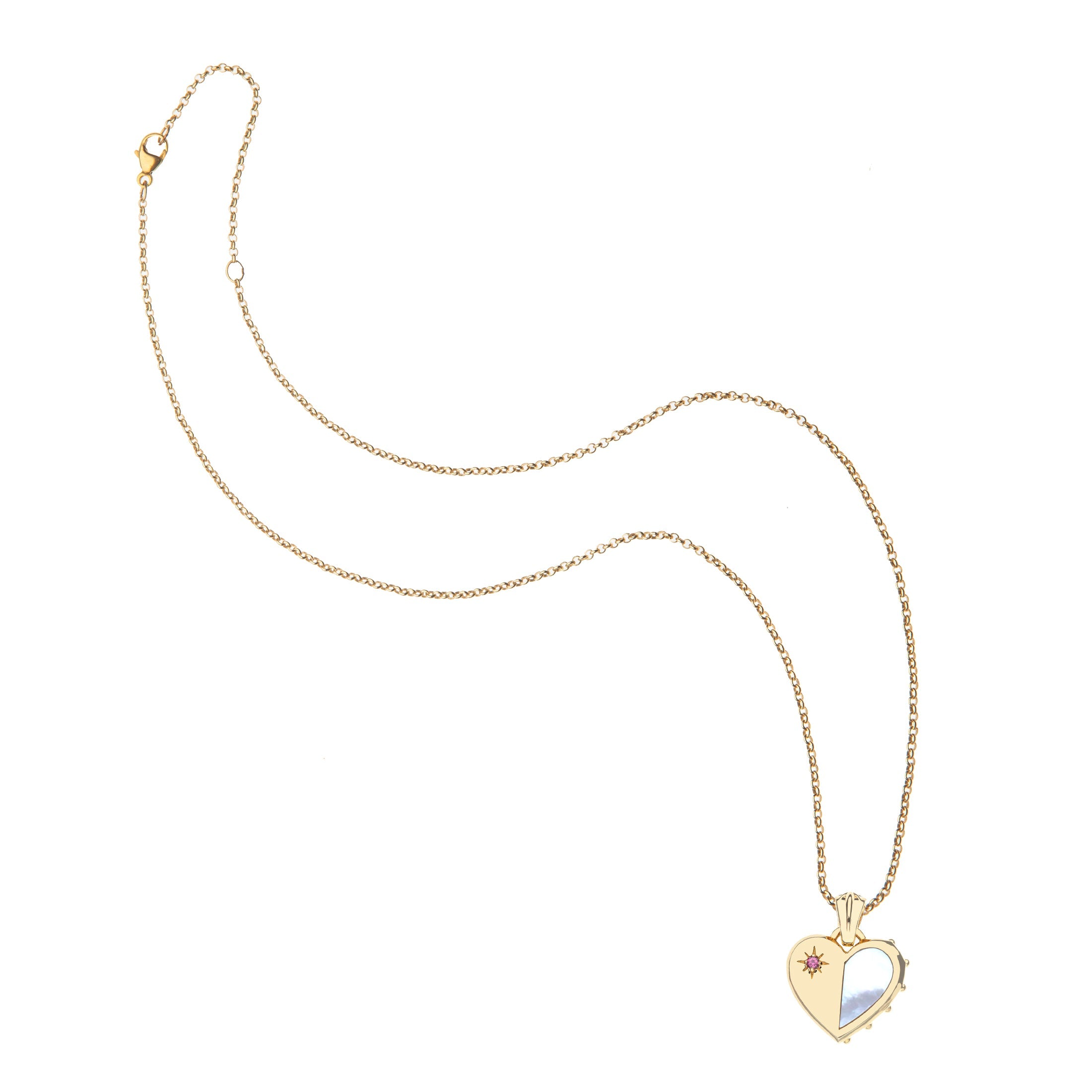 LOVE Half of My Heart Set of Two Pendants