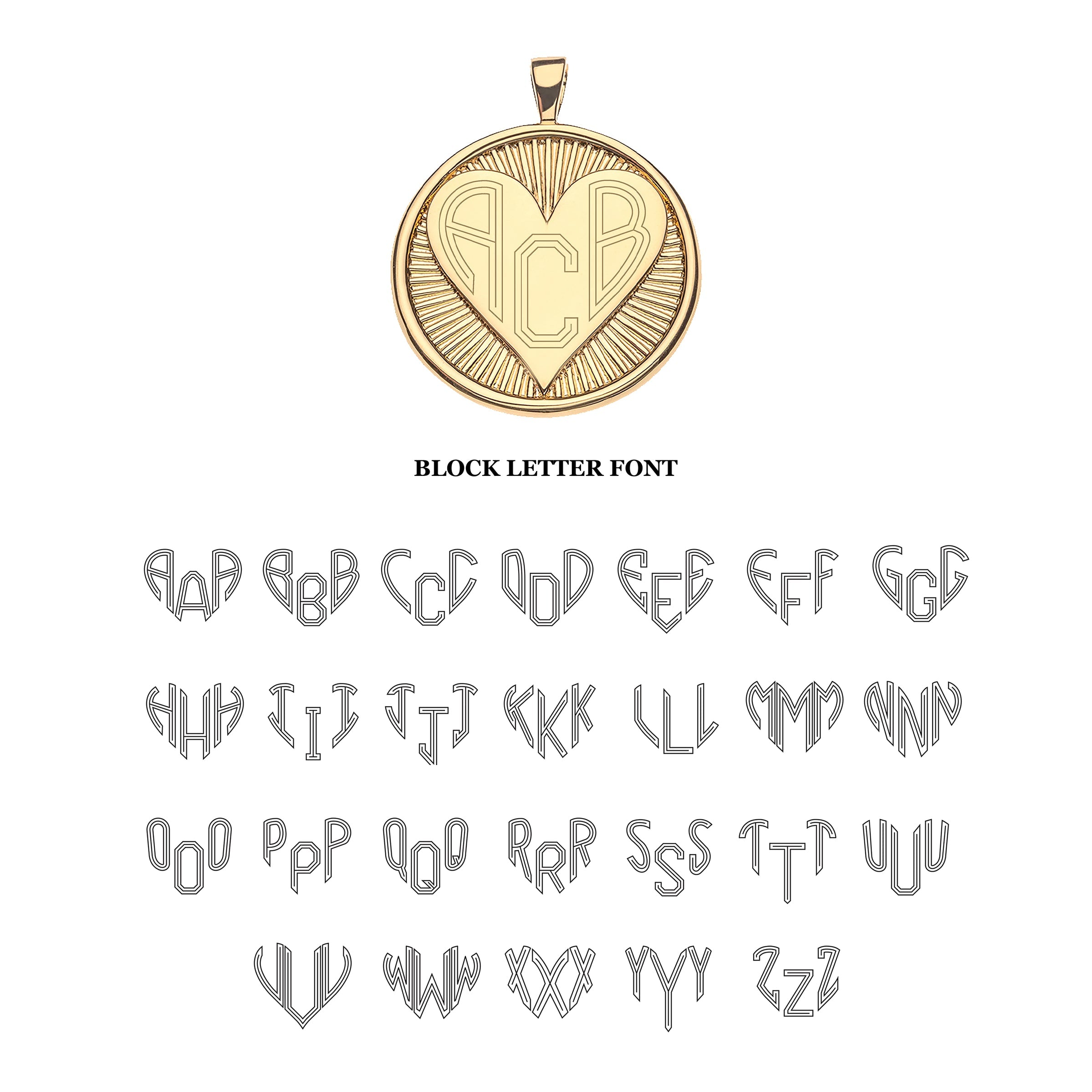 LOVE Hearts Find Me Pendant