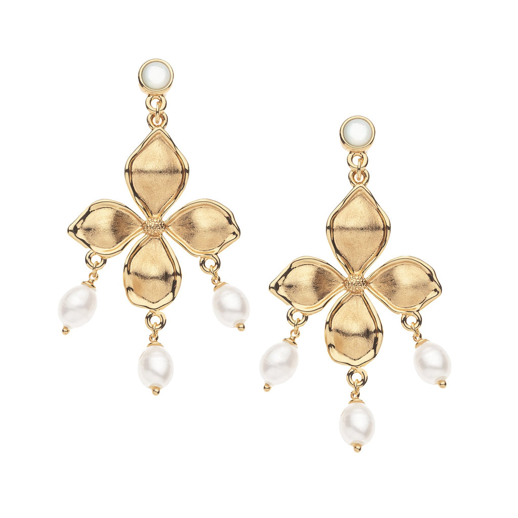 JOY Periwinkle Pearl Earrings