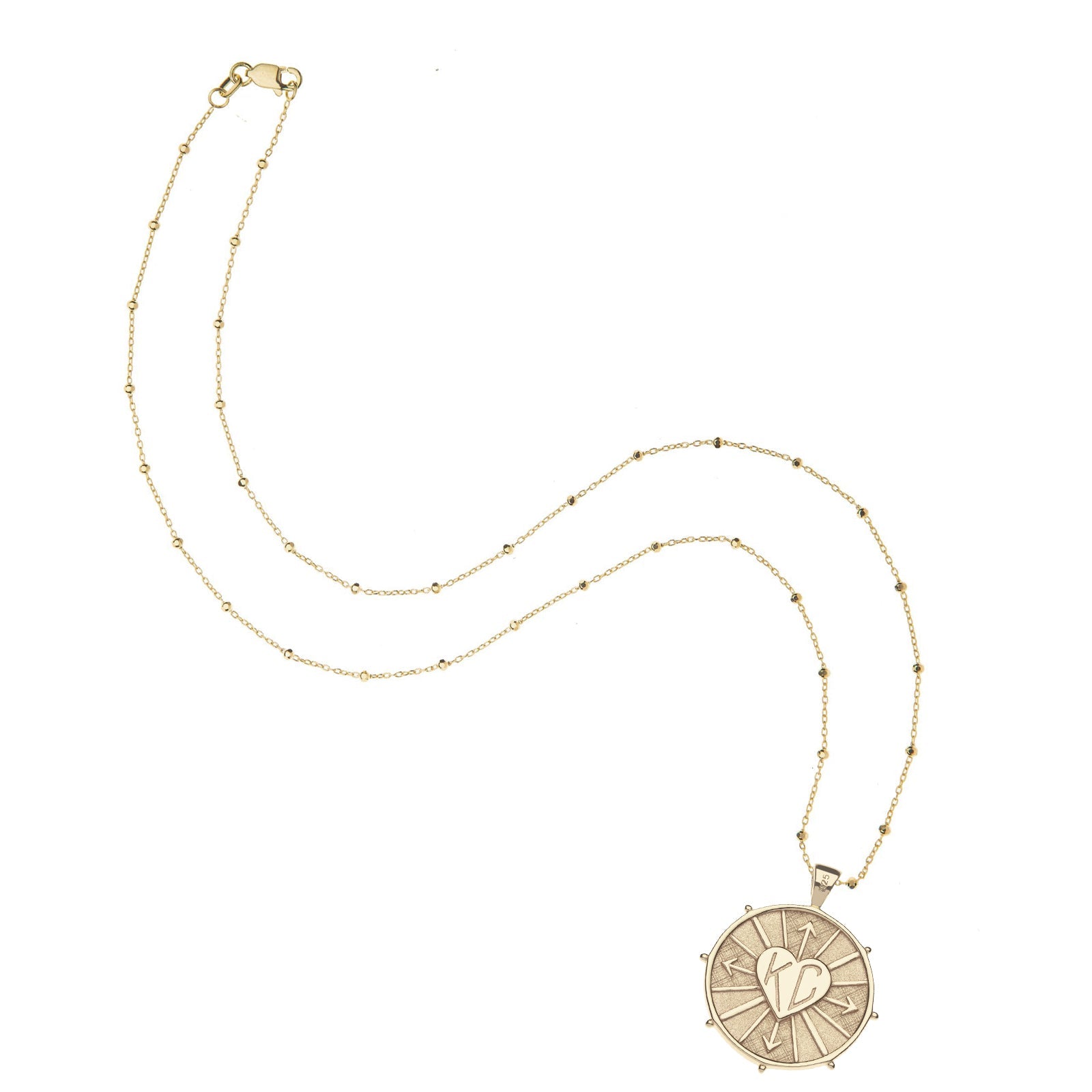 KANSAS CITY JW Original Pendant Coin in Solid Gold