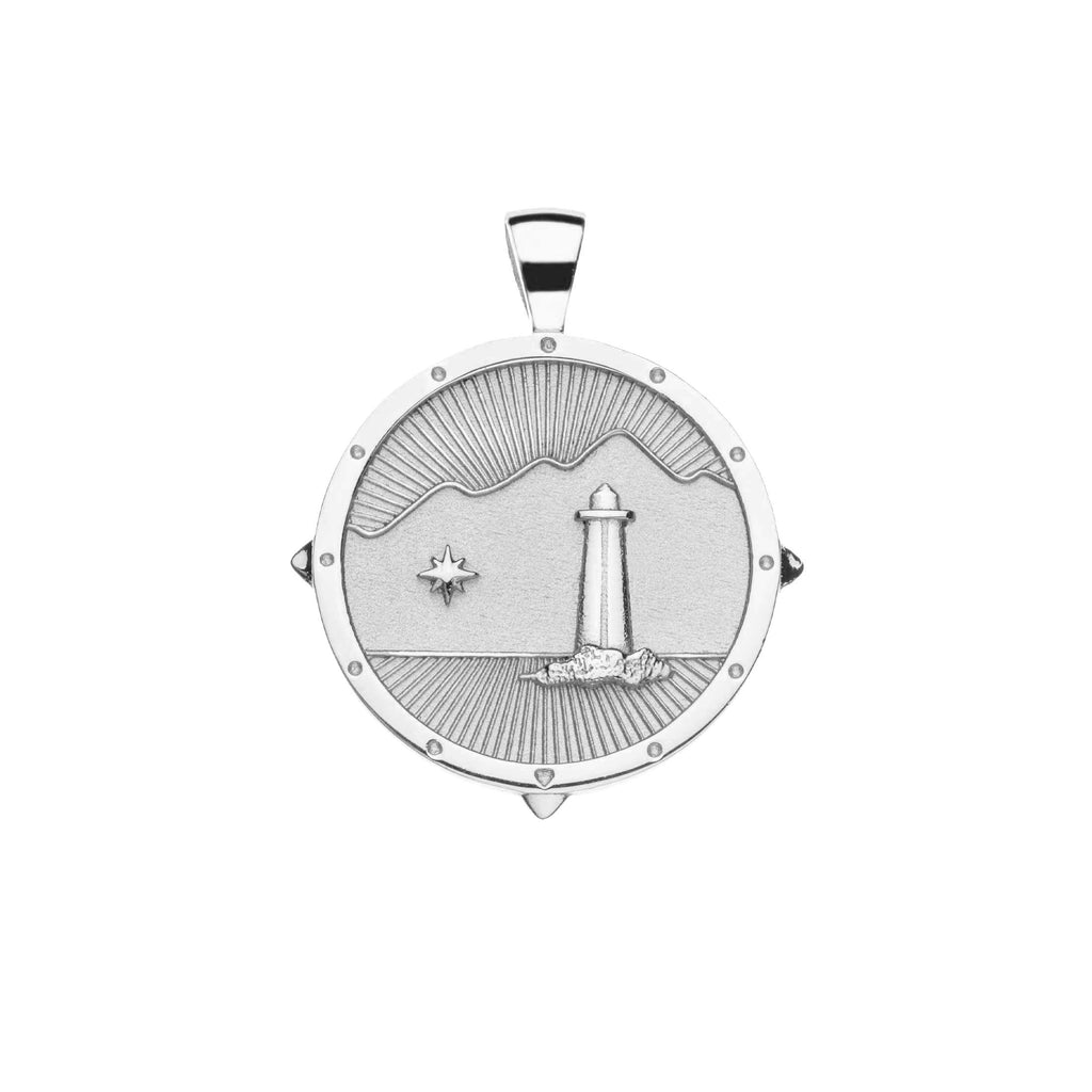 LAKE SUNAPEE JW Original Pendant Coin in Silver