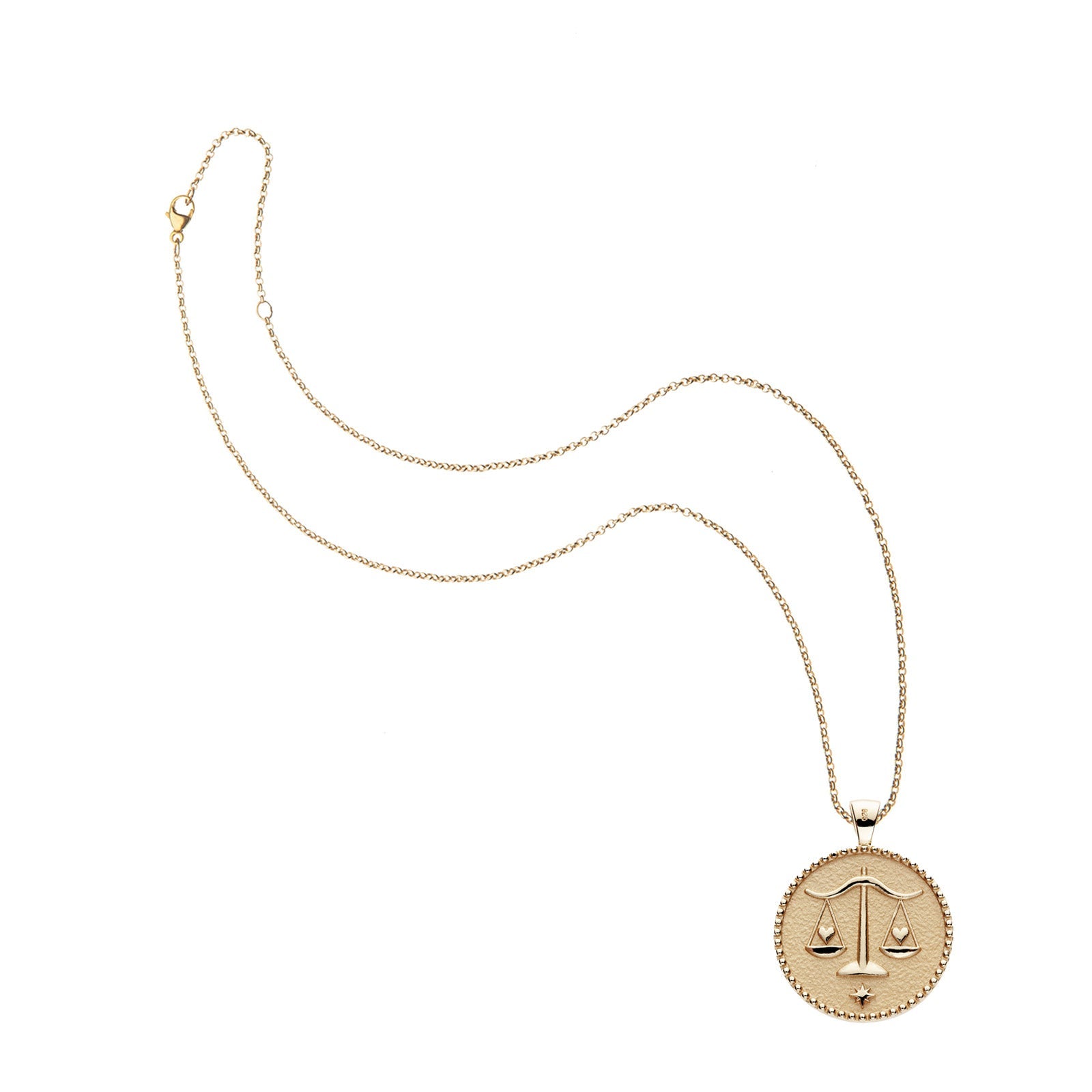 LIBRA JW Zodiac Pendant Coin - Sep 23 - Oct 22