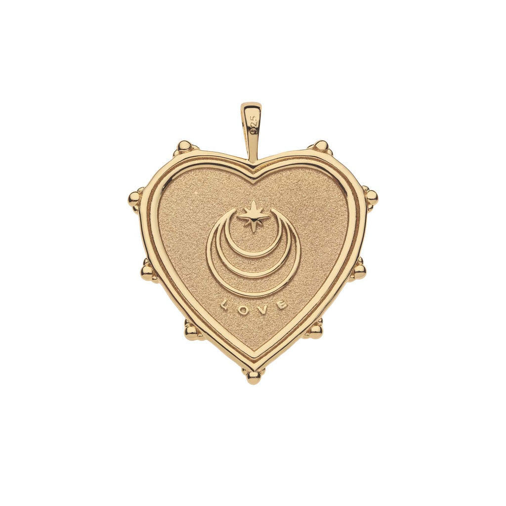 LOVE JW Quatrefoil Heart Pendant