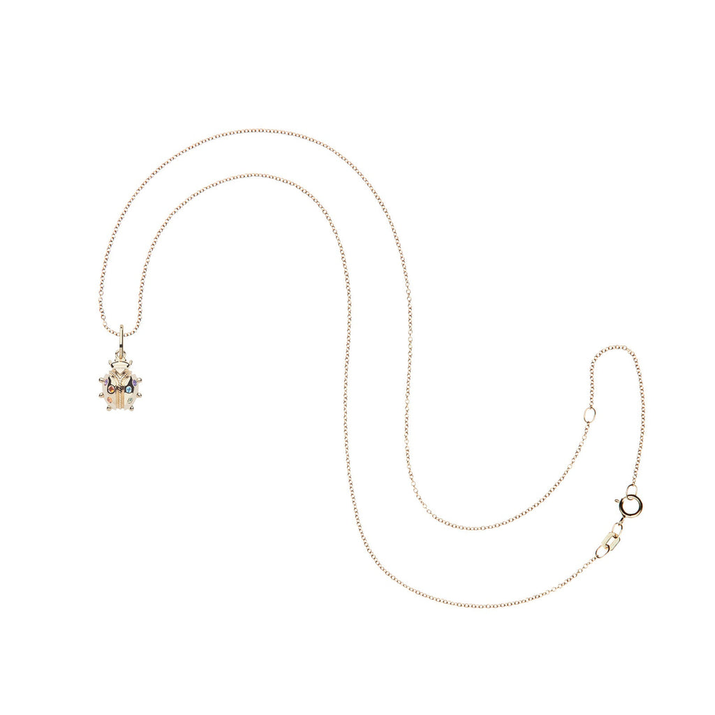 LUCK Be a Ladybug in Solid Gold