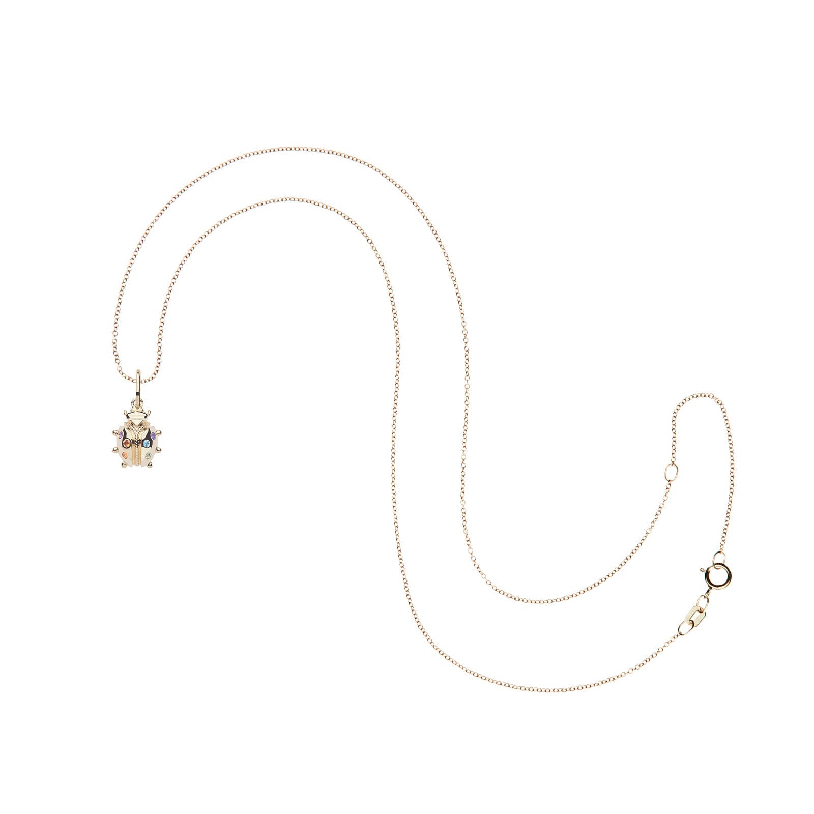 LUCK Be a Ladybug in Solid Gold