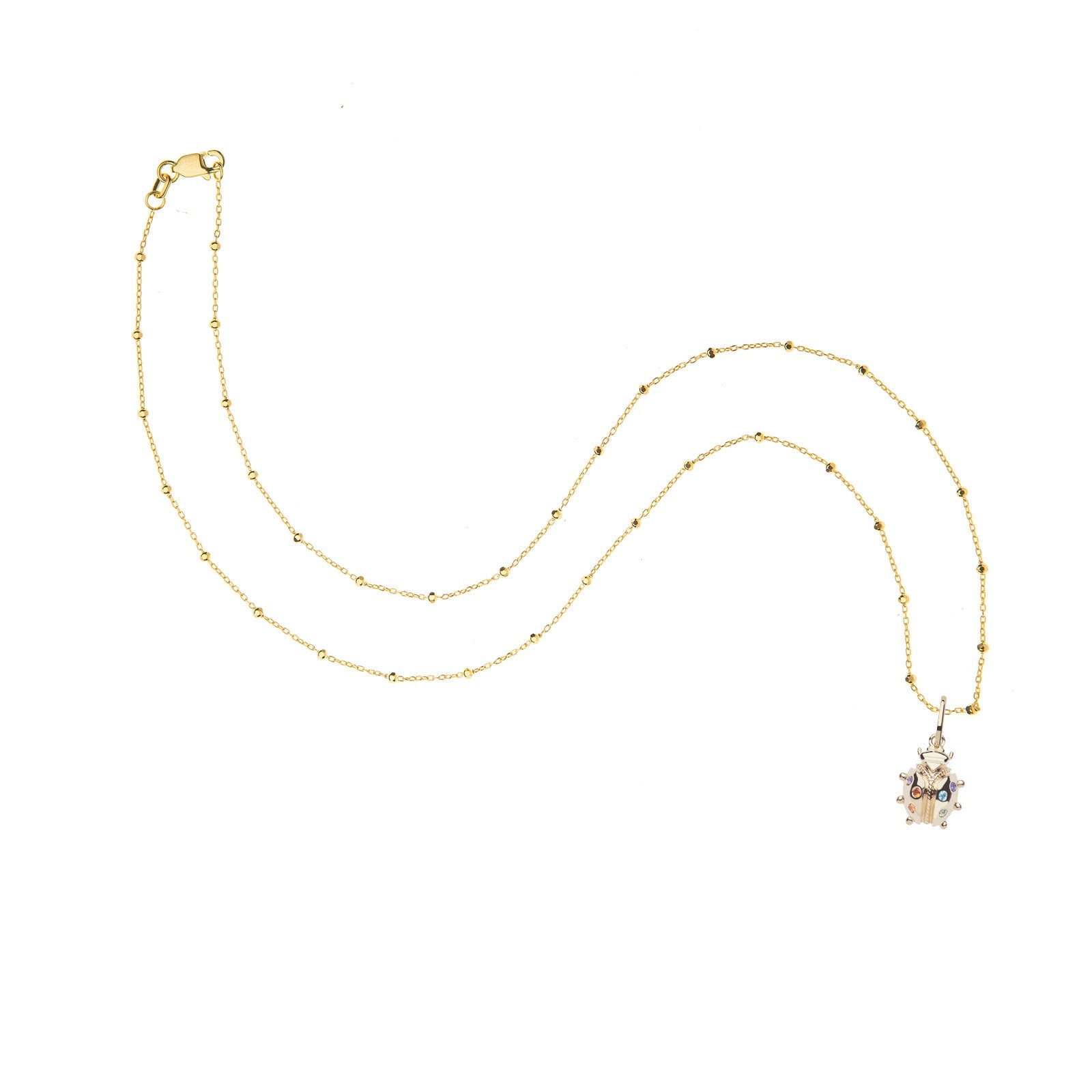 LUCK Be a Ladybug in Solid Gold