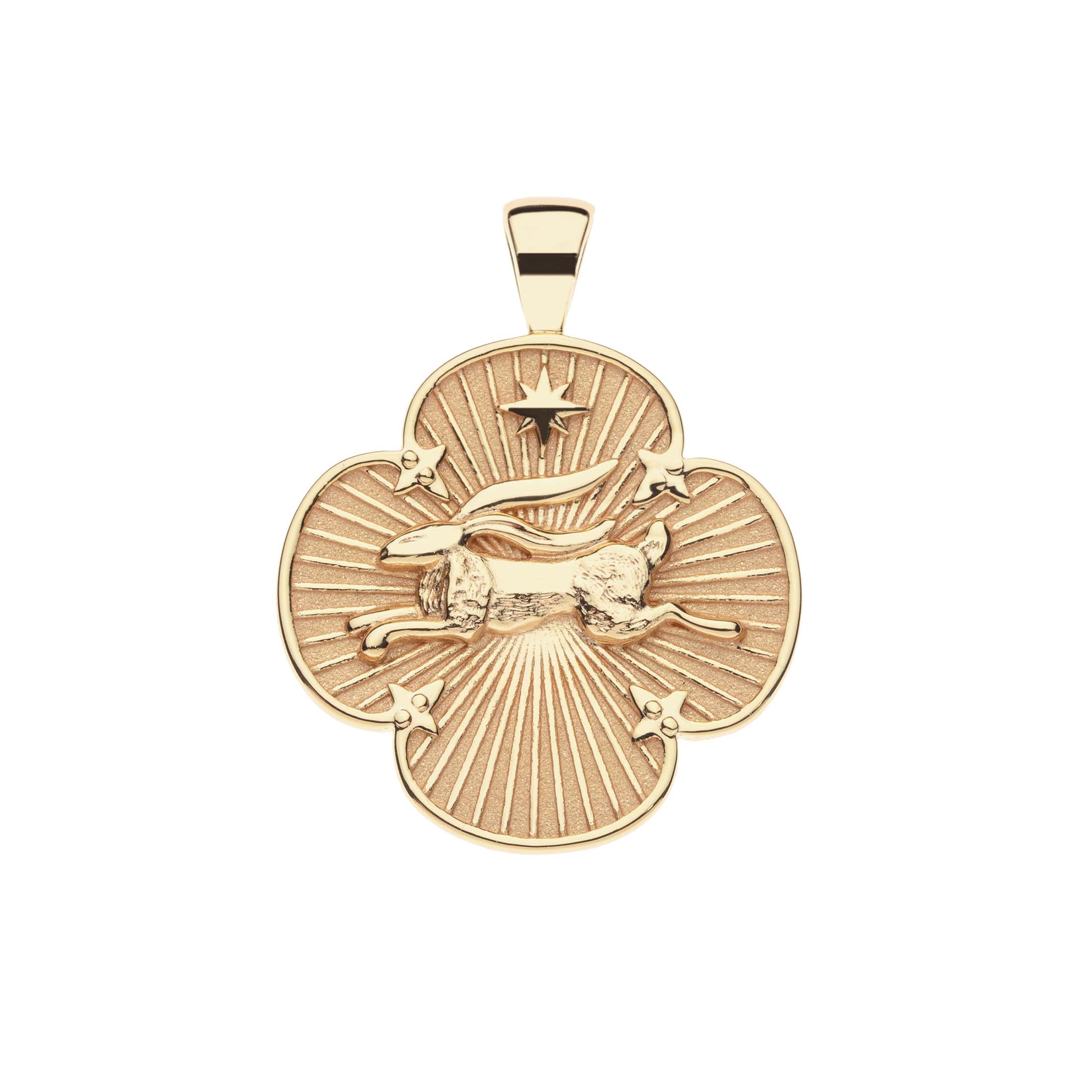 LUCKY Rabbit Quatrefoil