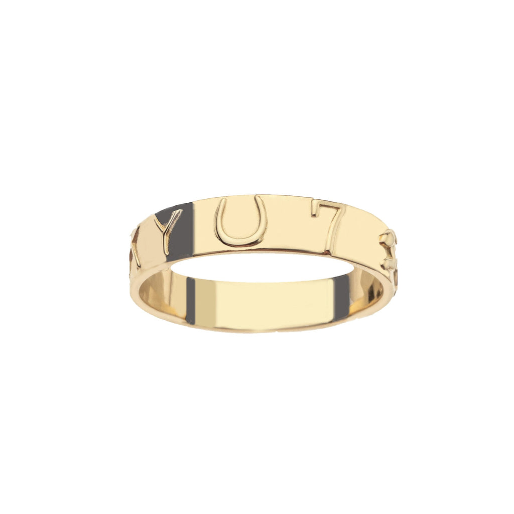 LUCKY Stacking Ring