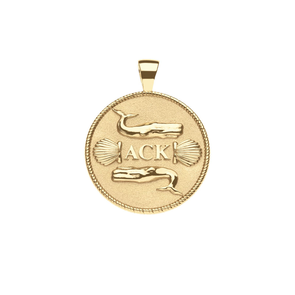 NANTUCKET JW Original Pendant Coin