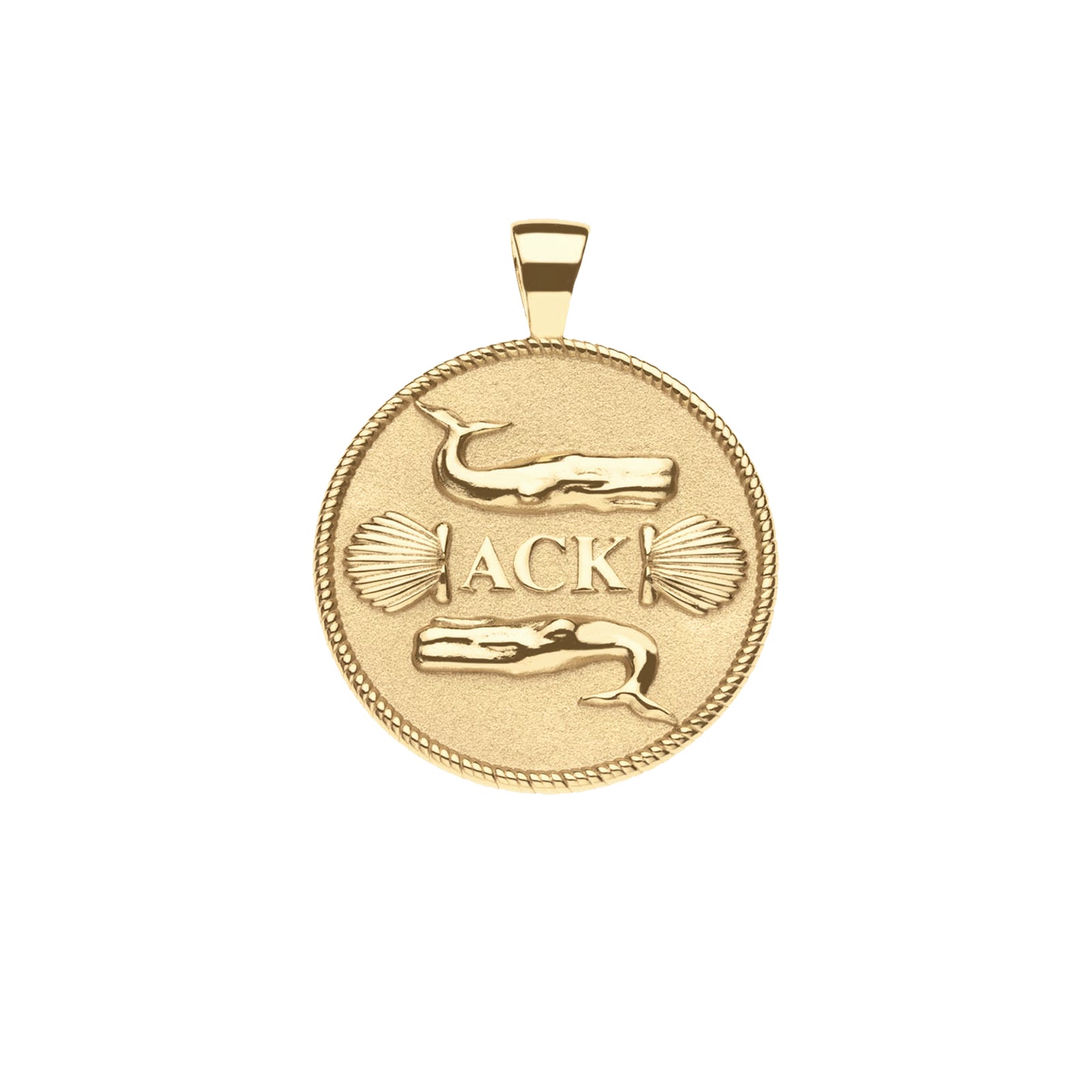NANTUCKET JW Original Pendant Coin