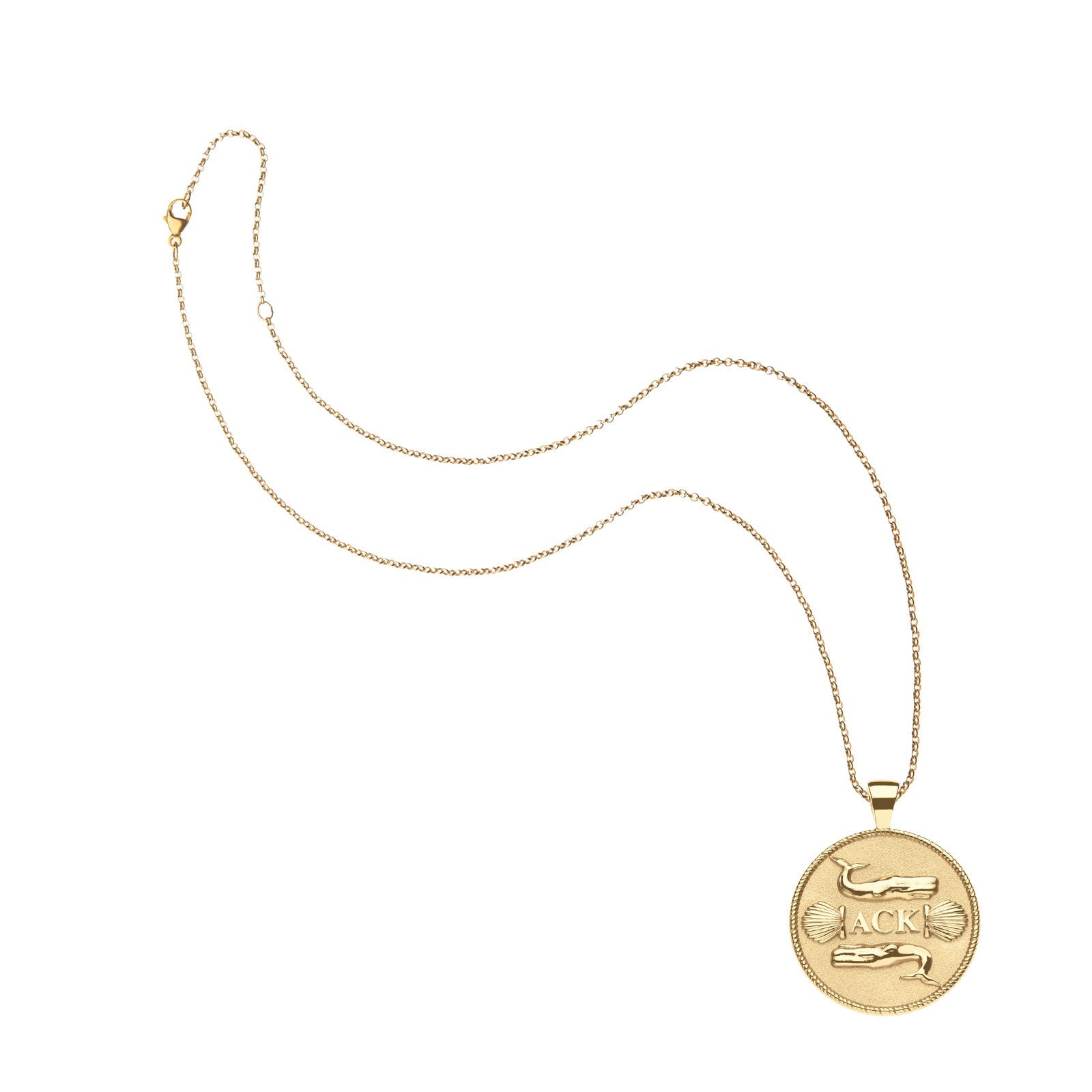 NANTUCKET JW Original Pendant Coin