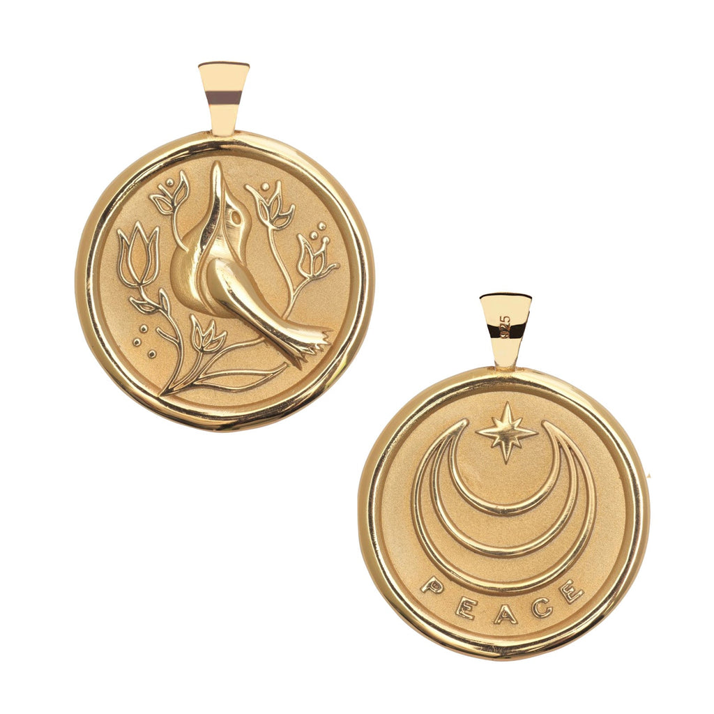 PEACE JW Original Pendant Coin