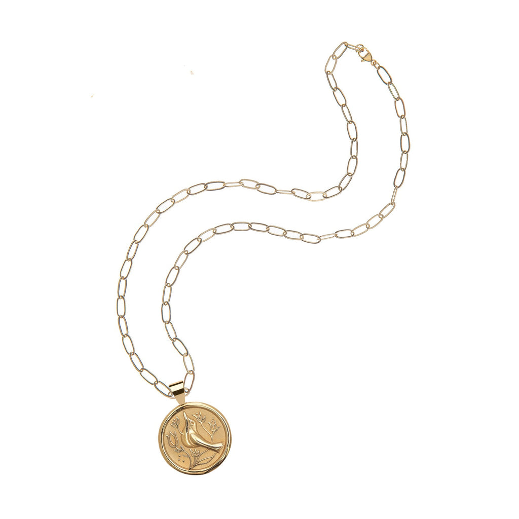 PEACE JW Small Pendant Coin