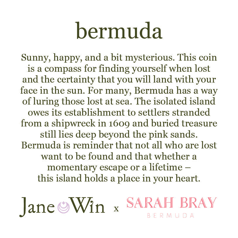 BERMUDA JW Original Pendant Coin