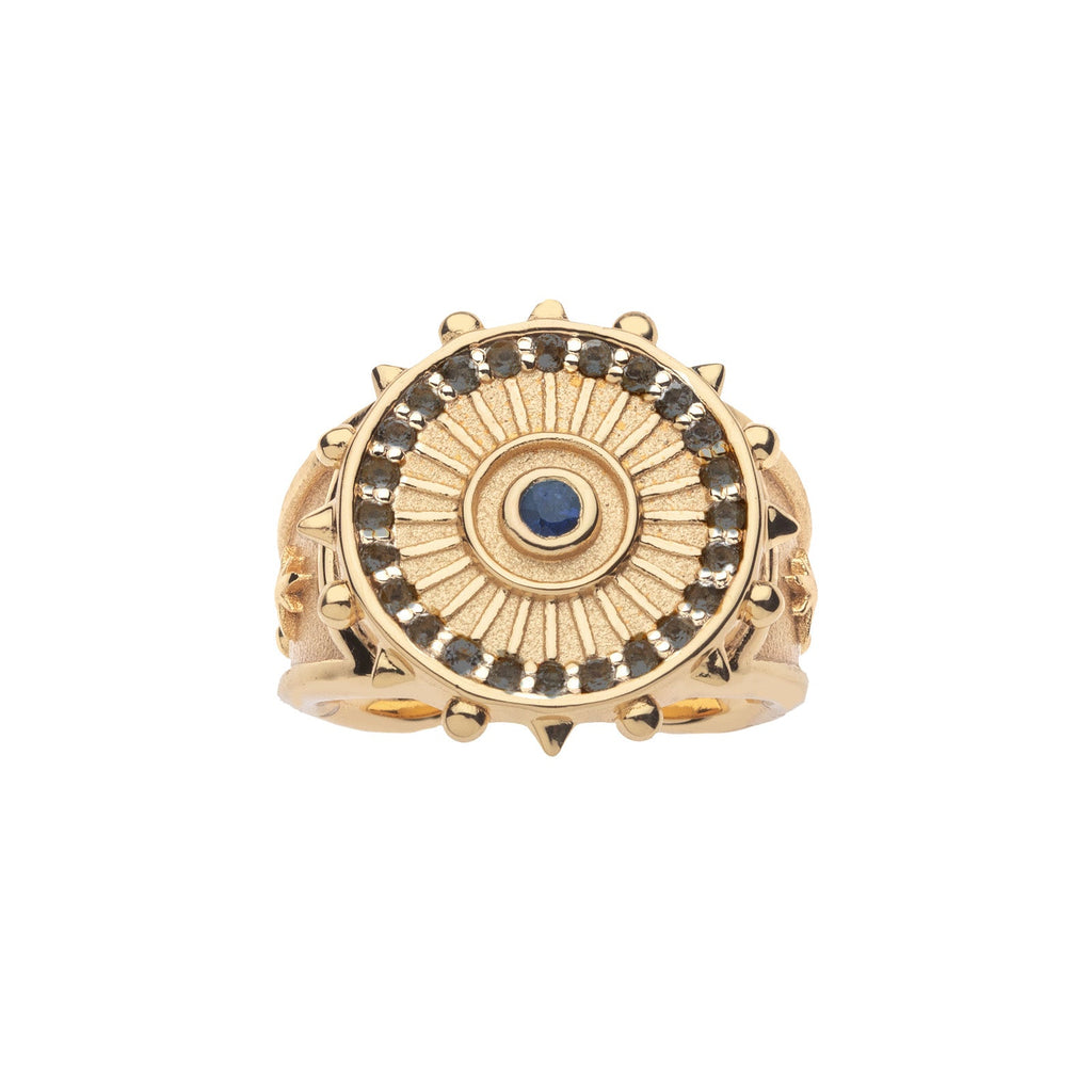 PROTECT Embellished Watchful Eye Ring