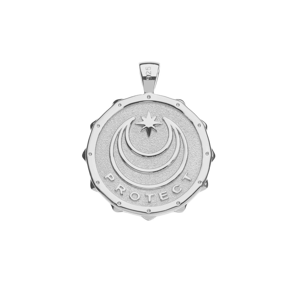 PROTECT Eagle JW Original Pendant Coin in Silver