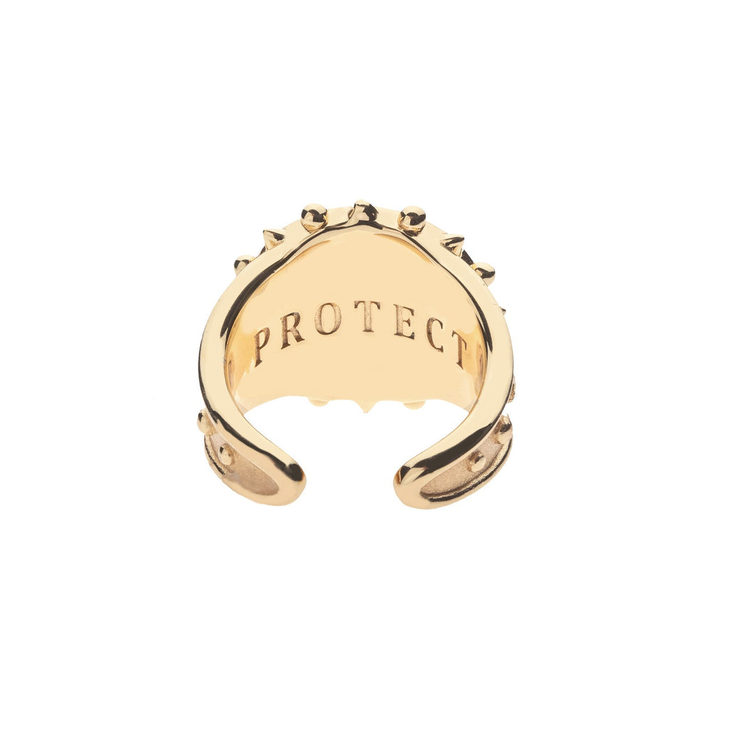 PROTECT Embellished Watchful Eye Ring