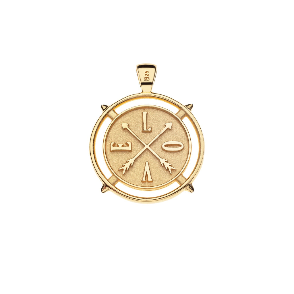 El Corazon LOVE Pendant