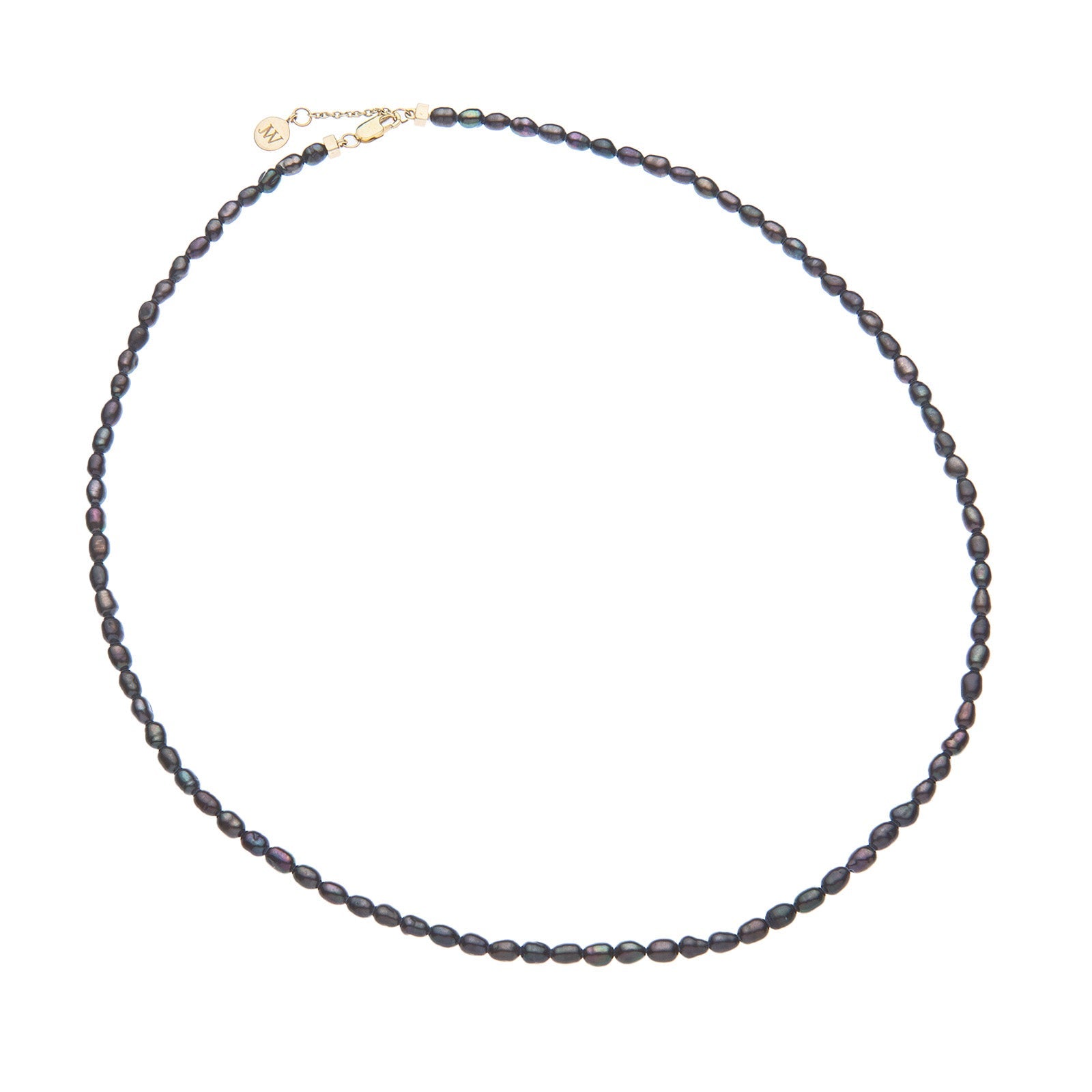 Rice Pearl Necklace in 10k Gold