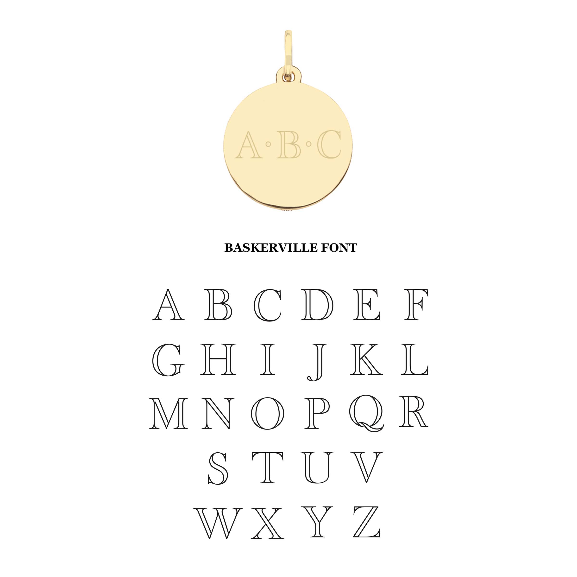 STRONG Rising Sun Engravable Charm in Solid Gold